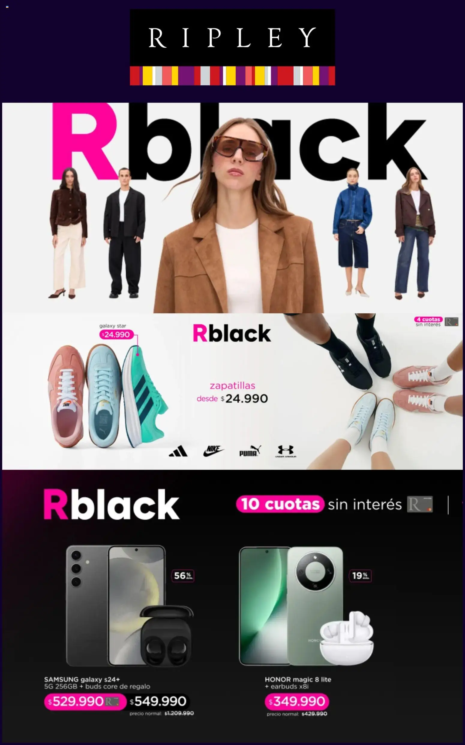 Ripley ofertas  │ válido desde el 31.03.2026 | Página: 1 | Productos: Zapatillas