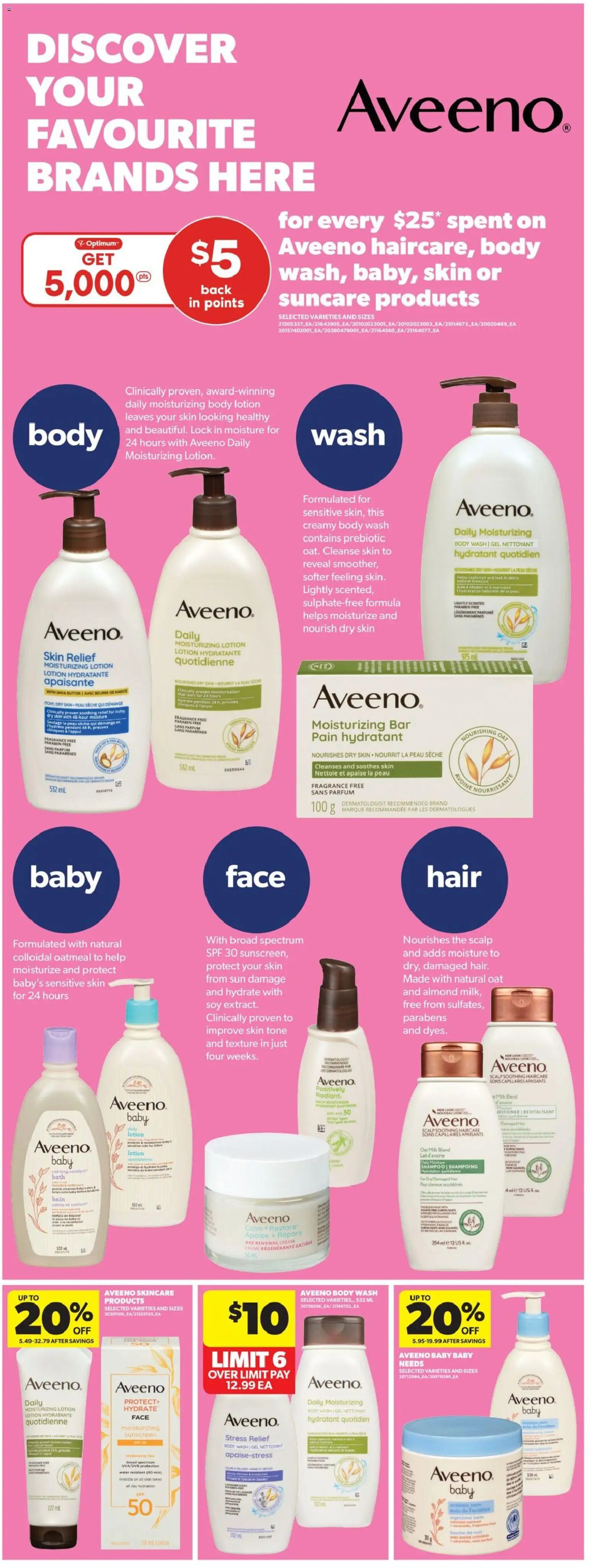 Real Canadian Superstore flyer valid from 23.04.2026 | Page: 24 | Products: Cream, Fragrance, Sunscreen, Butter