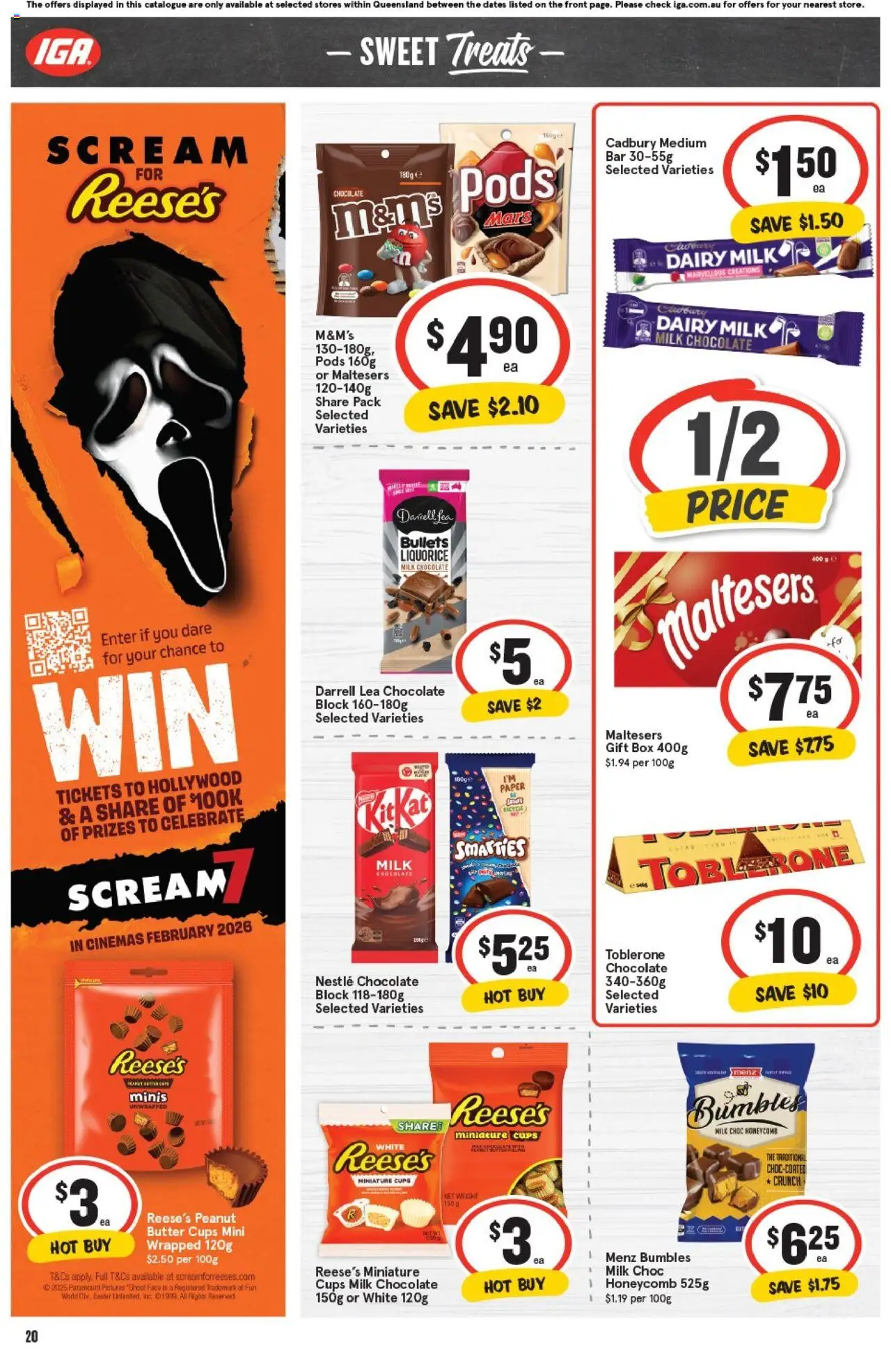 IGA catalogue - valid from 22.10.2025 | Page: 19 | Products: Dairy, Butter, Chocolate, Weight