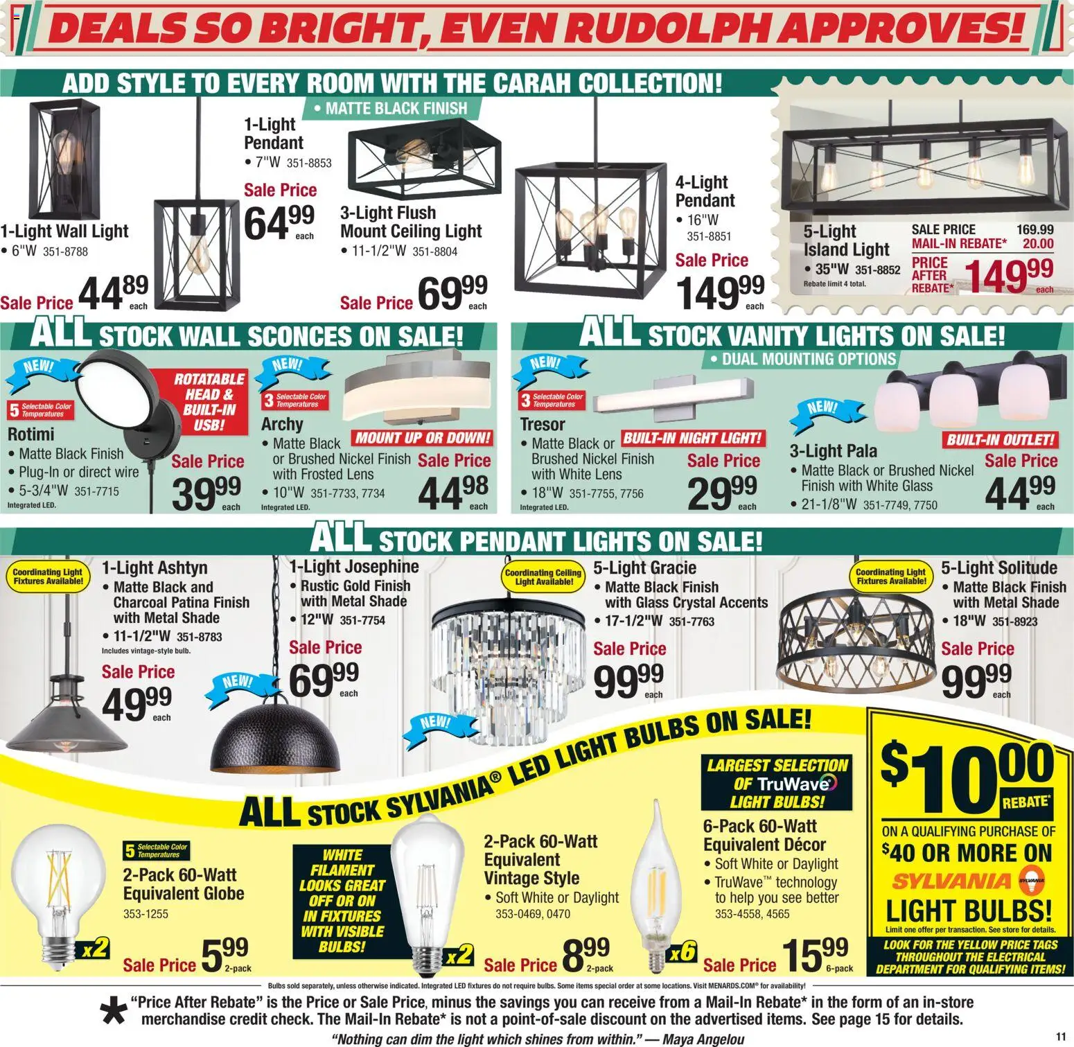 Menards Weekly Ad - valid from 17.12.2025 | Page: 13 | Products: Wire, Usb, Filament