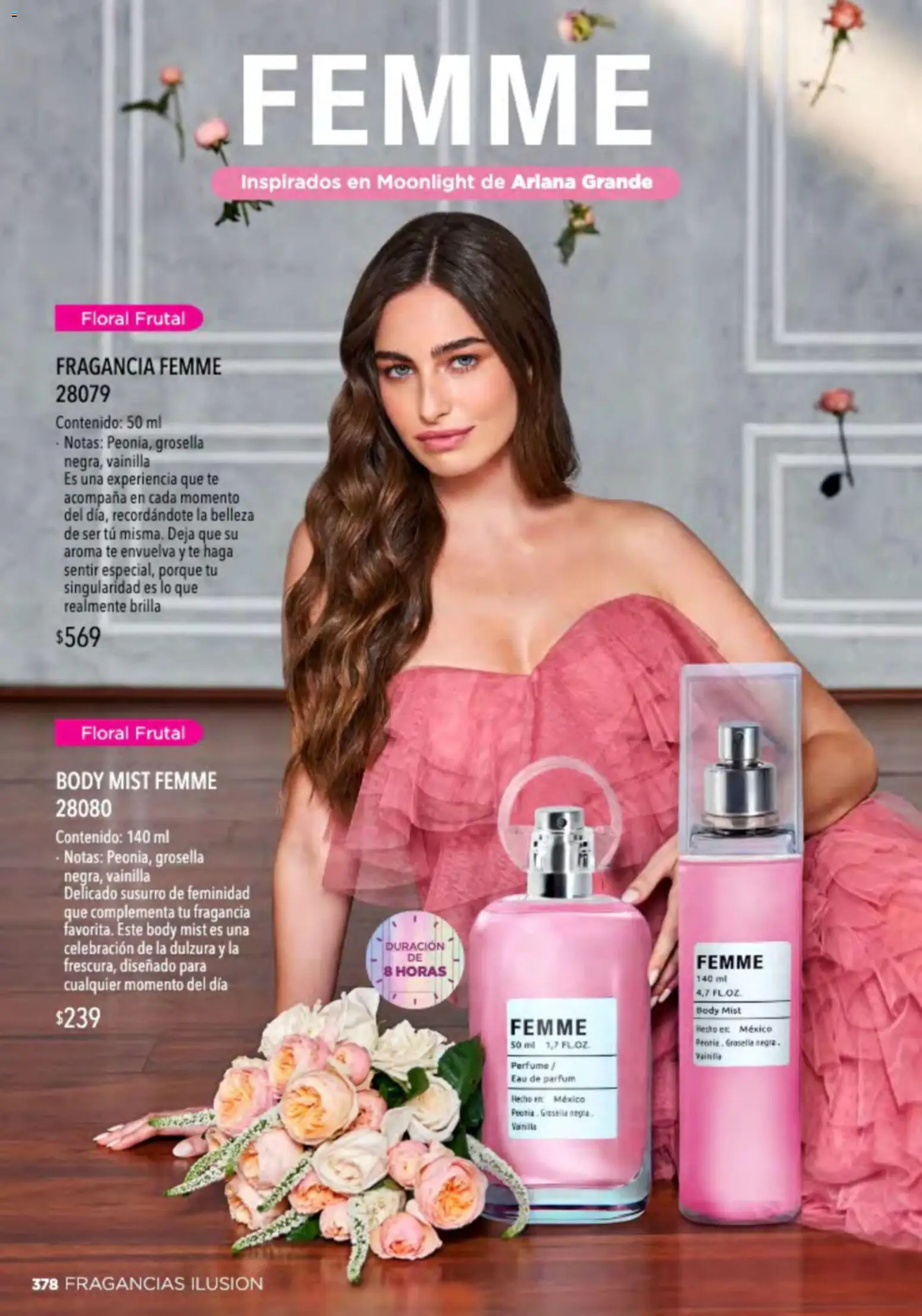 Nuevas ofertas de Ilusión válidas en toda la República Mexicana desde el 01.03.2026. ¡Encuentra las mejores ofertas en Ilusión catálogo Primavera! | Página: 380 | Productos: Body, Té, Perfume, Fragancia