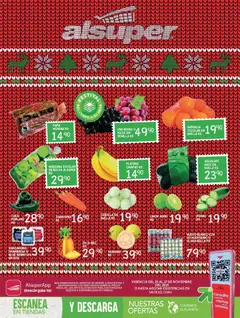 Vista previa de Alsuper folleto Saltillo, nuevo folleto de la tienda, válido en México a partir del 25.11.2025