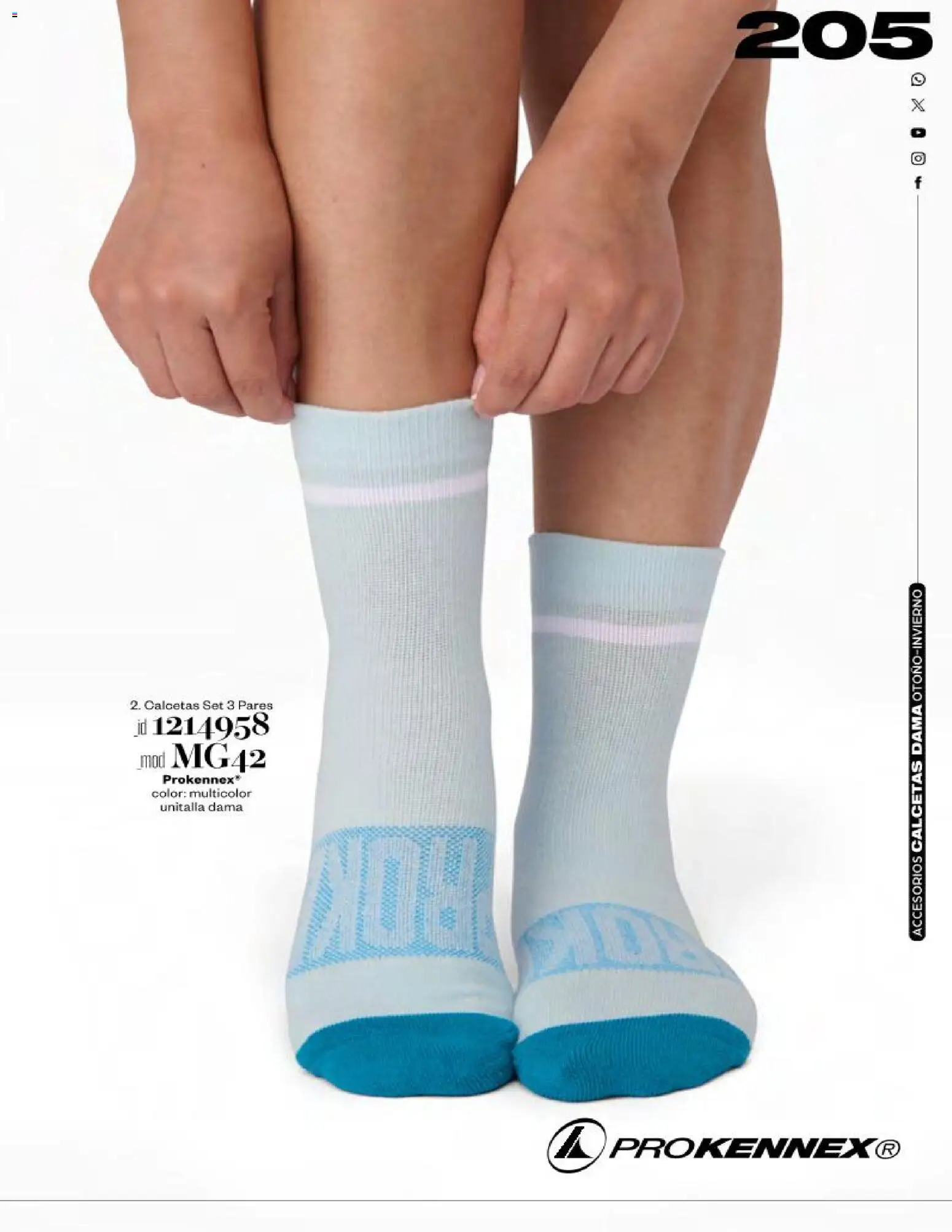 Nuevas ofertas de Price Shoes válidas en toda la República Mexicana desde el 03.11.2025. ¡Encuentra las mejores ofertas en Price Shoes catálogo Accesorios! | Página: 205 | Productos: Calcetas