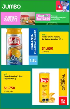Jumbo Ofertas  válido desde el 14.04.2026 | Página: 2 | Productos: Pollo, Azucar, Papas fritas