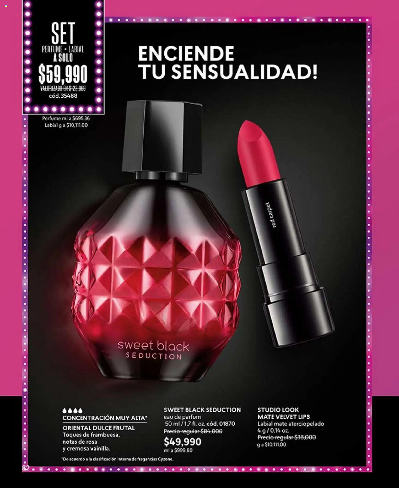 CyZone revista - valida desde el 01.02.2026 | Página: 82 | Productos: Perfume