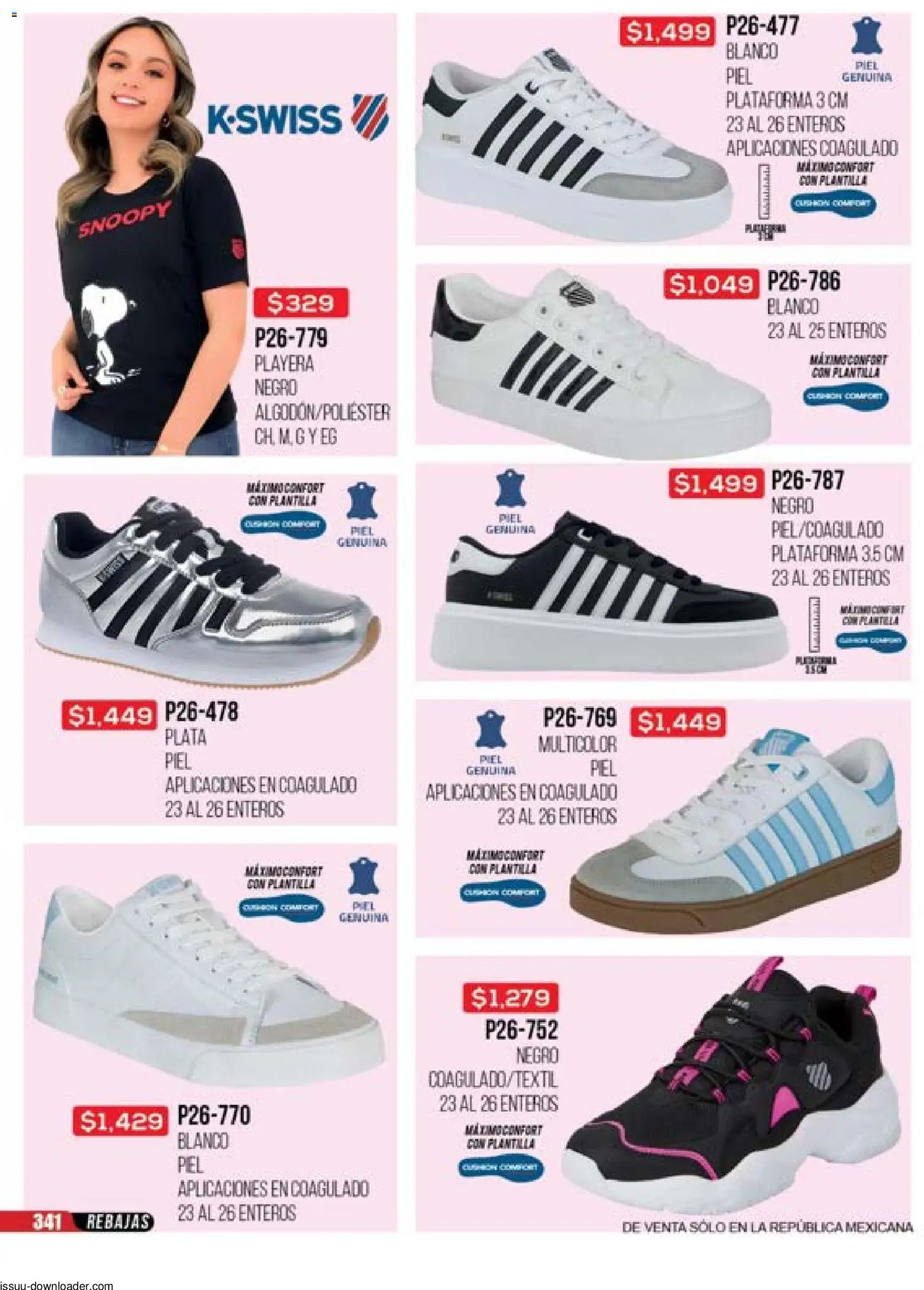 Nuevas ofertas de Cklass válidas en toda la República Mexicana desde el 31.10.2025. ¡Encuentra las mejores ofertas en Cklass catálogo Súper Rebajas Calzado! | Página: 342