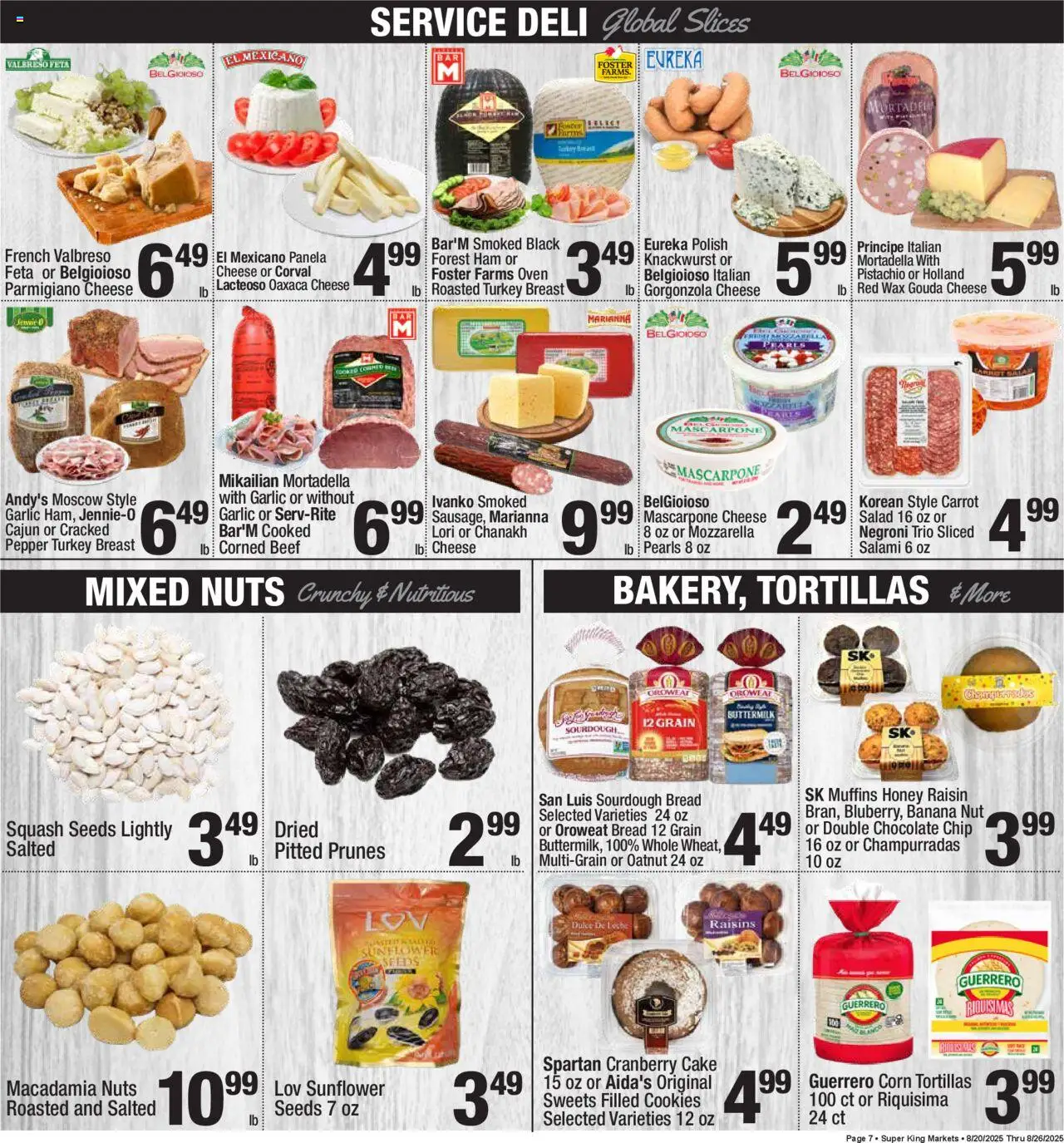 Super King - Weekly Ad - valid from 20.08.2025 | Page: 7 | Products: Beef, Carrot, Garlic, Oven