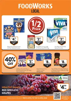 Preview of Foodworks catalogue QLD - valid from 08.04.2026