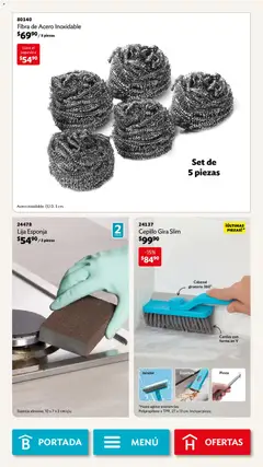 Vista previa de Betterware campaña 11 2025, nuevo folleto de la tienda, válido en México a partir del 03.11.2025 | Página: 109 | Productos: Espátula, Cepillo, Esponja, Pinza