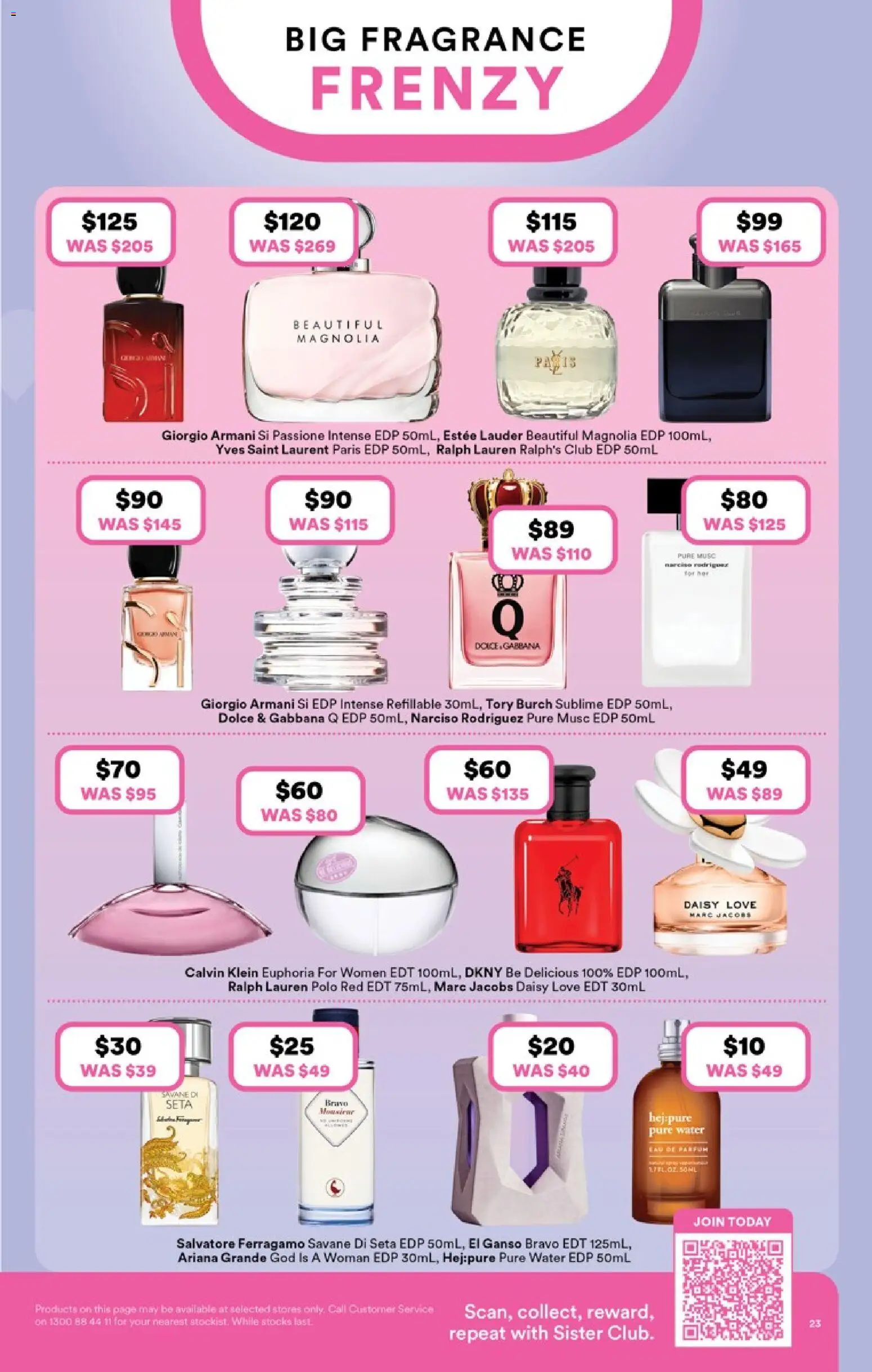Priceline Pharmacy catalogue - valid from 09.04.2026 | Page: 23 | Products: Fragrance, Water