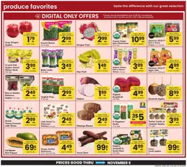 Preview of Acme weekly ads valid from 03.10.2025 | Page: 5 | Products: Cider, Mushrooms, Juice, Apples