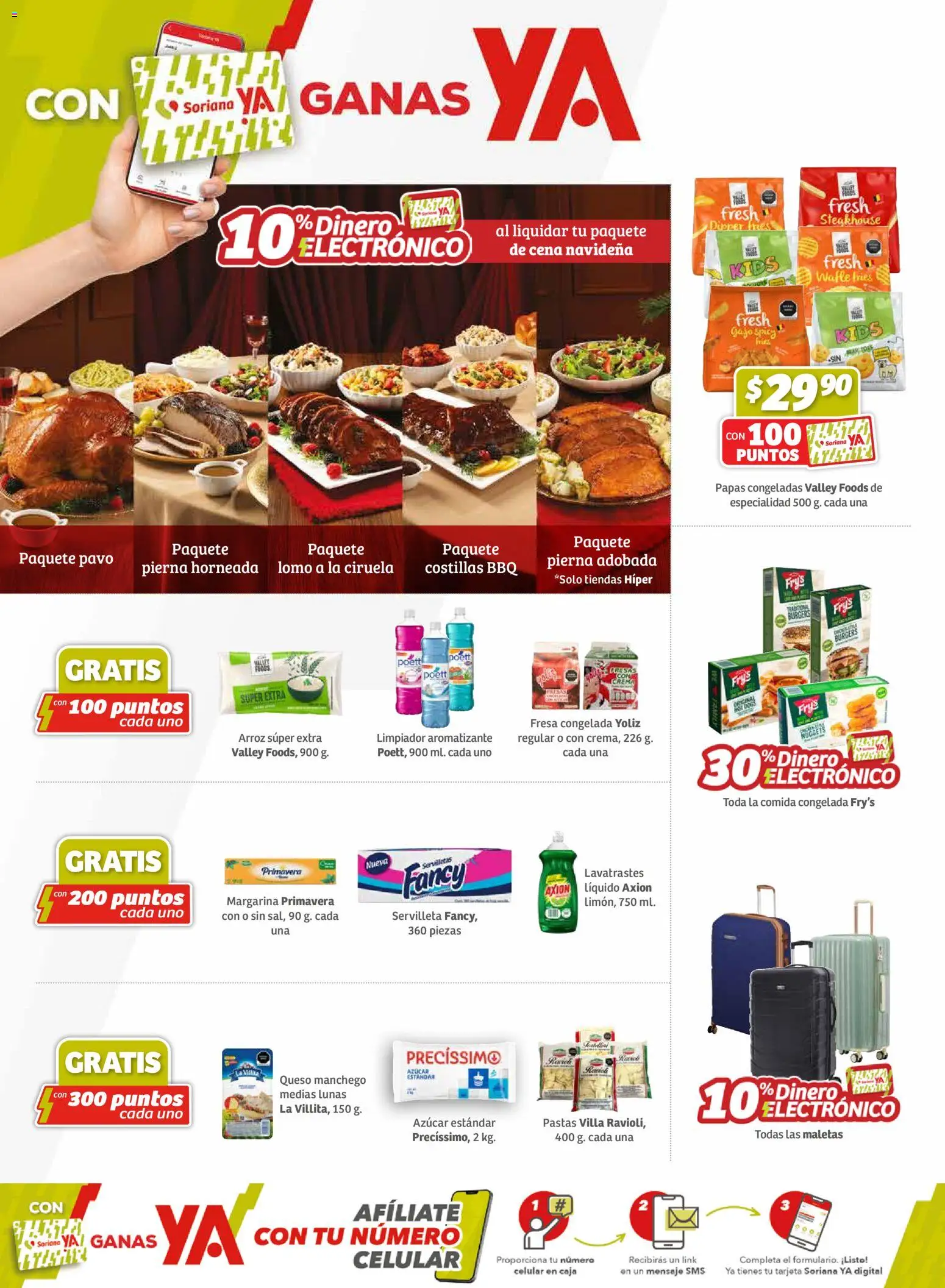 Nuevas ofertas de Soriana válidas en toda la República Mexicana desde el 27.11.2025. ¡Encuentra las mejores ofertas en Soriana - Preciazazaso Súper: Frontera Chih, Coah, Tamaulipas! | Página: 8 | Productos: Margarina, Limpiador, Caja, Servilletas