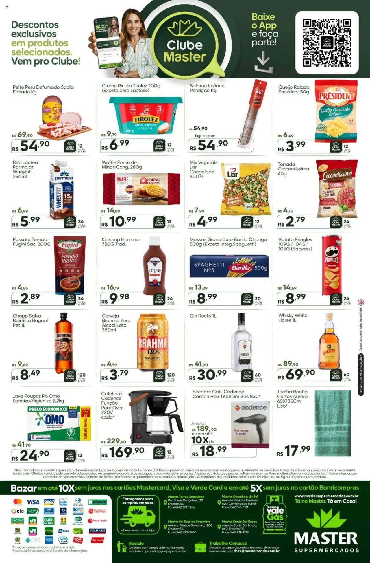 Master Folheto - válido de 18.08.2025 | Página: 2 | Produtos: Queijo, Cerveja, Roupas, Ketchup