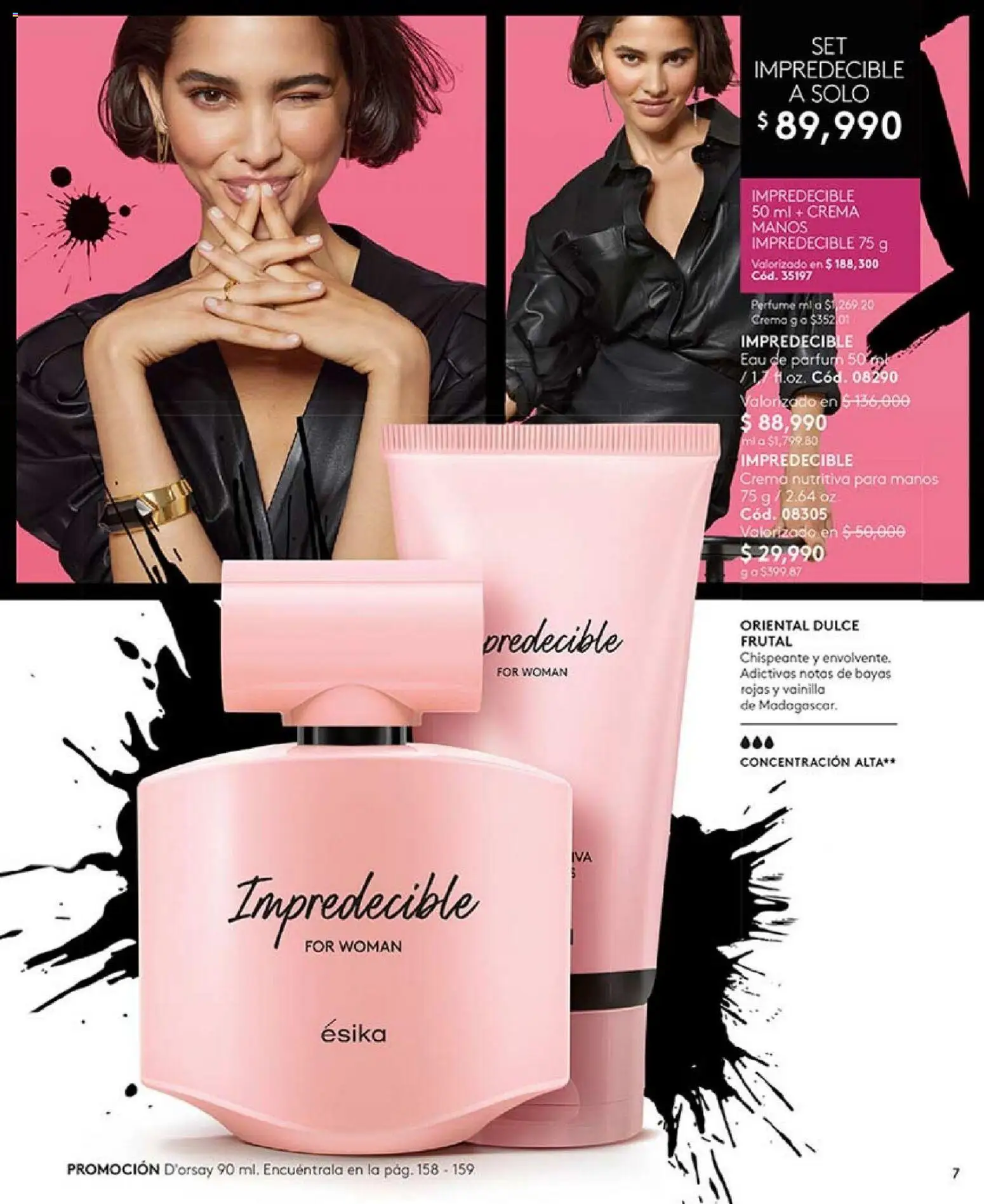 Ésika revista - valida desde el 01.01.2026 | Página: 7 | Productos: Crema, Perfume