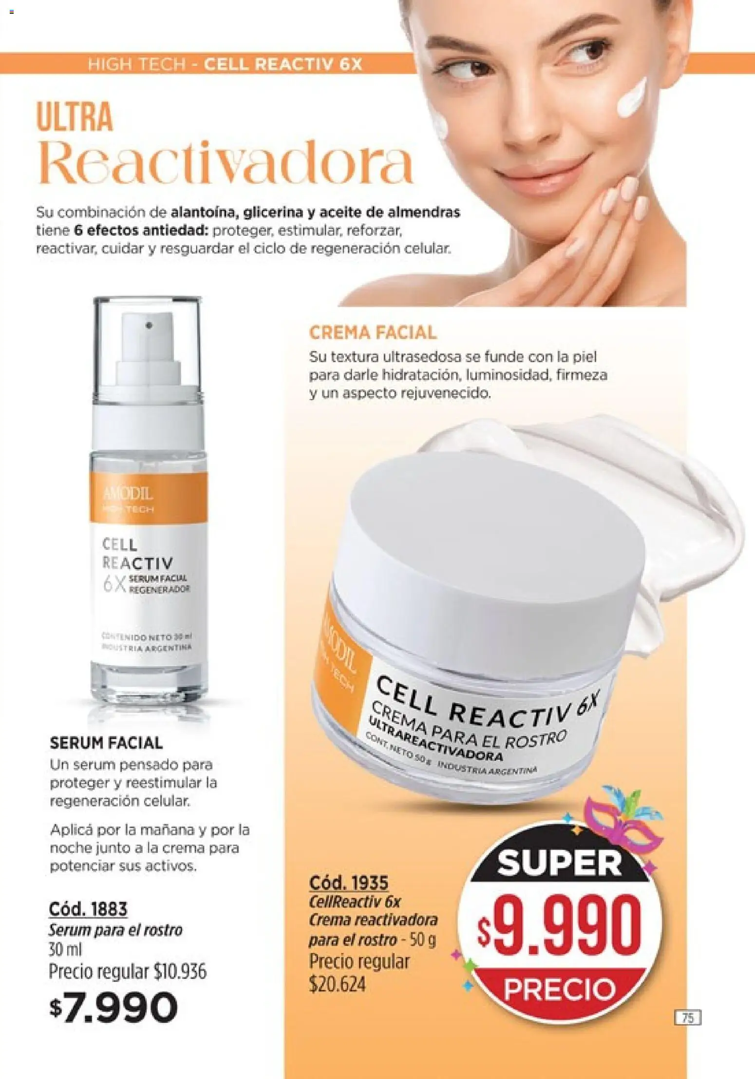 Catálogo Amodil Campaña 3 │ válido desde el 01.03.2026 | Página: 75 | Productos: Almendras, Aceite, Serum, Crema