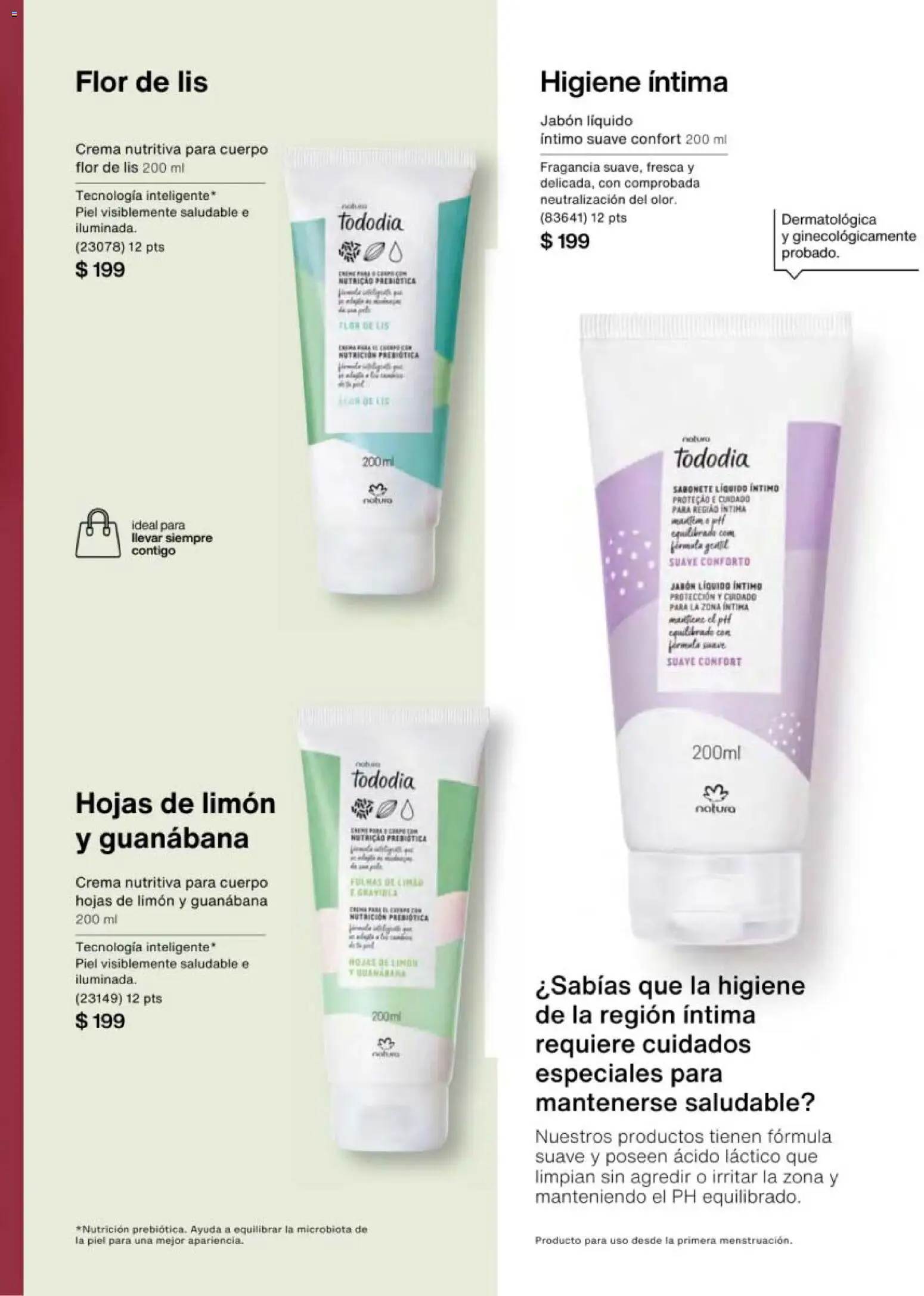 Nuevas ofertas de Natura válidas en toda la República Mexicana desde el 30.01.2026. ¡Encuentra las mejores ofertas en Natura campaña 3 2026! | Página: 115 | Productos: Jabón líquido, Crema, Limón, Fragancia