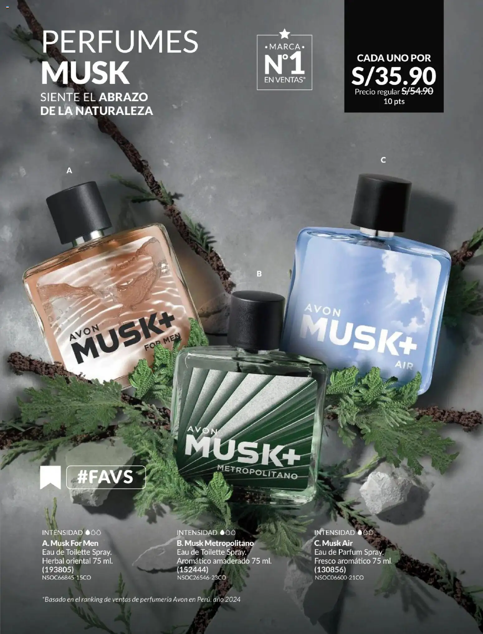 Catálogo Avon válido desde 15.11.2025 | Página: 107 | Productos: EAU de Toilette