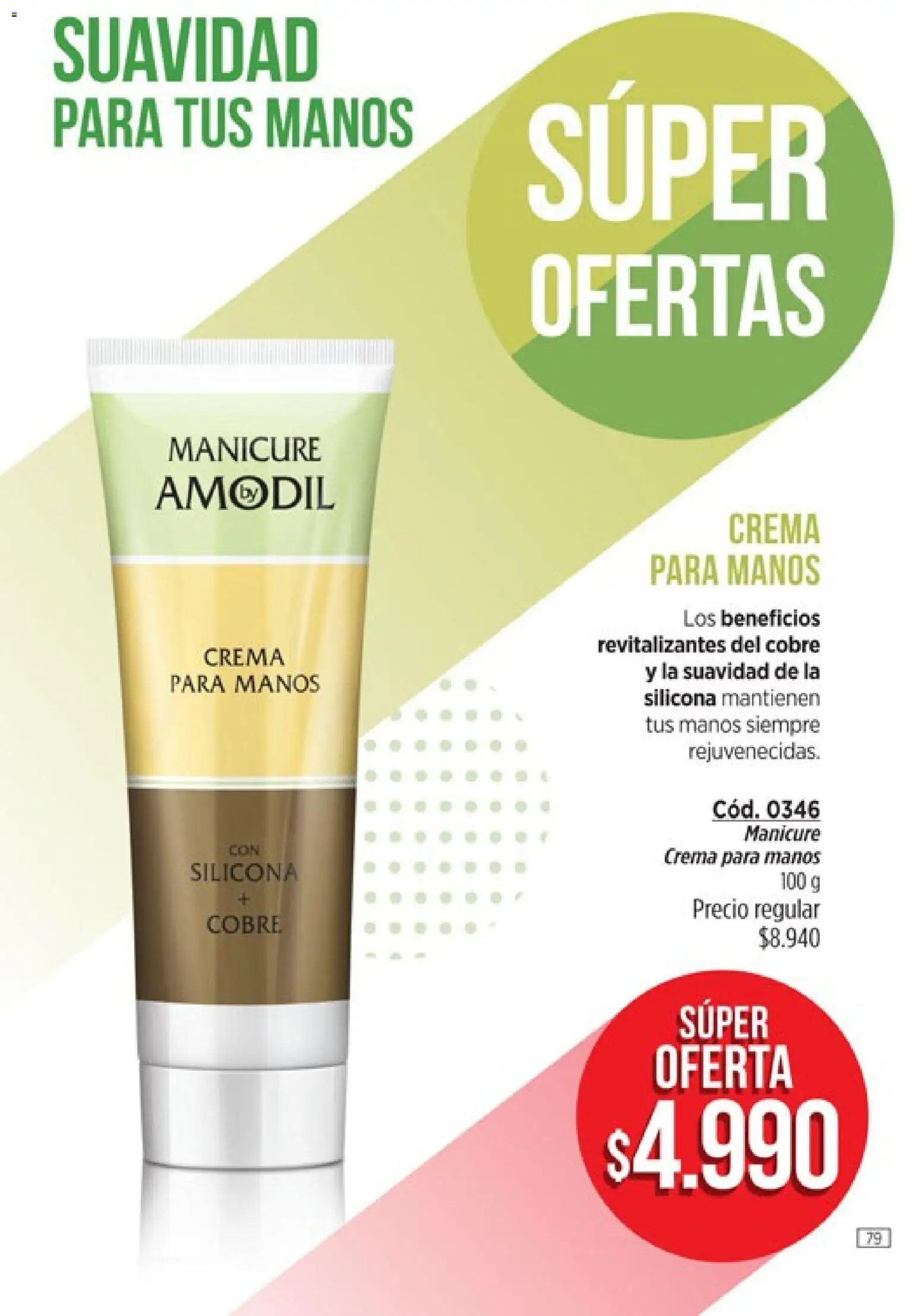 Catálogo Amodil Campaña 5 │ válido desde el 01.03.2026 | Página: 79 | Productos: Crema