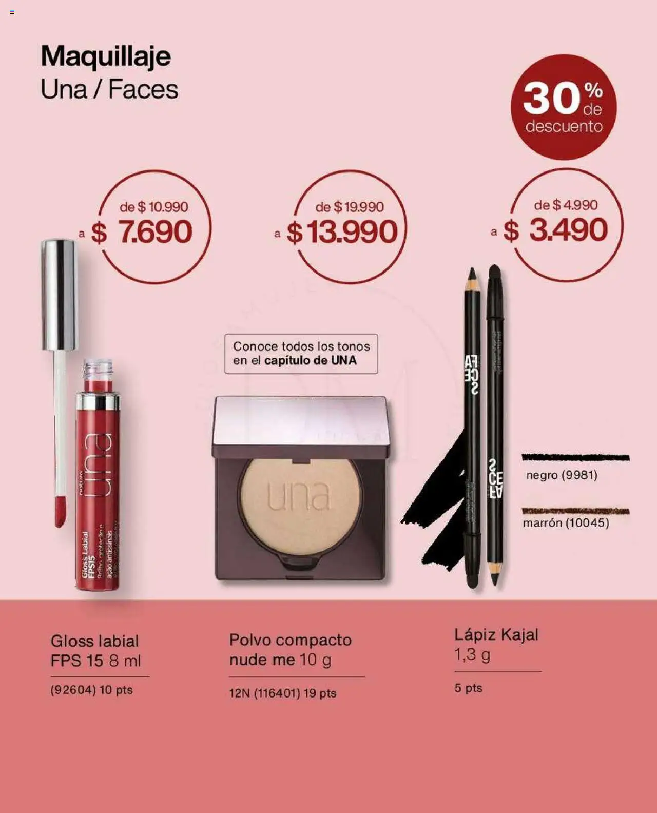 Natura catálogo │ válido desde el 05.07.2025 | Página: 6 | Productos: Polvo compacto, Maquillaje, Polvo, Labial
