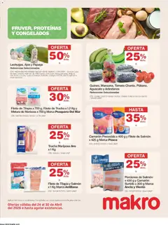 Makro catálogo -  Vista previa de la revista de la tienda Makro valido desde el 24.04.2026 | Página: 7 | Productos: Aguacate, Arándanos, Tomate, Papaya