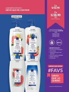 Vista previa de folleto Avon catálogo - Campaña 04 de la Avon válido desde 20.02.2026 | Página: 136 | Productos: Crema, Almendras