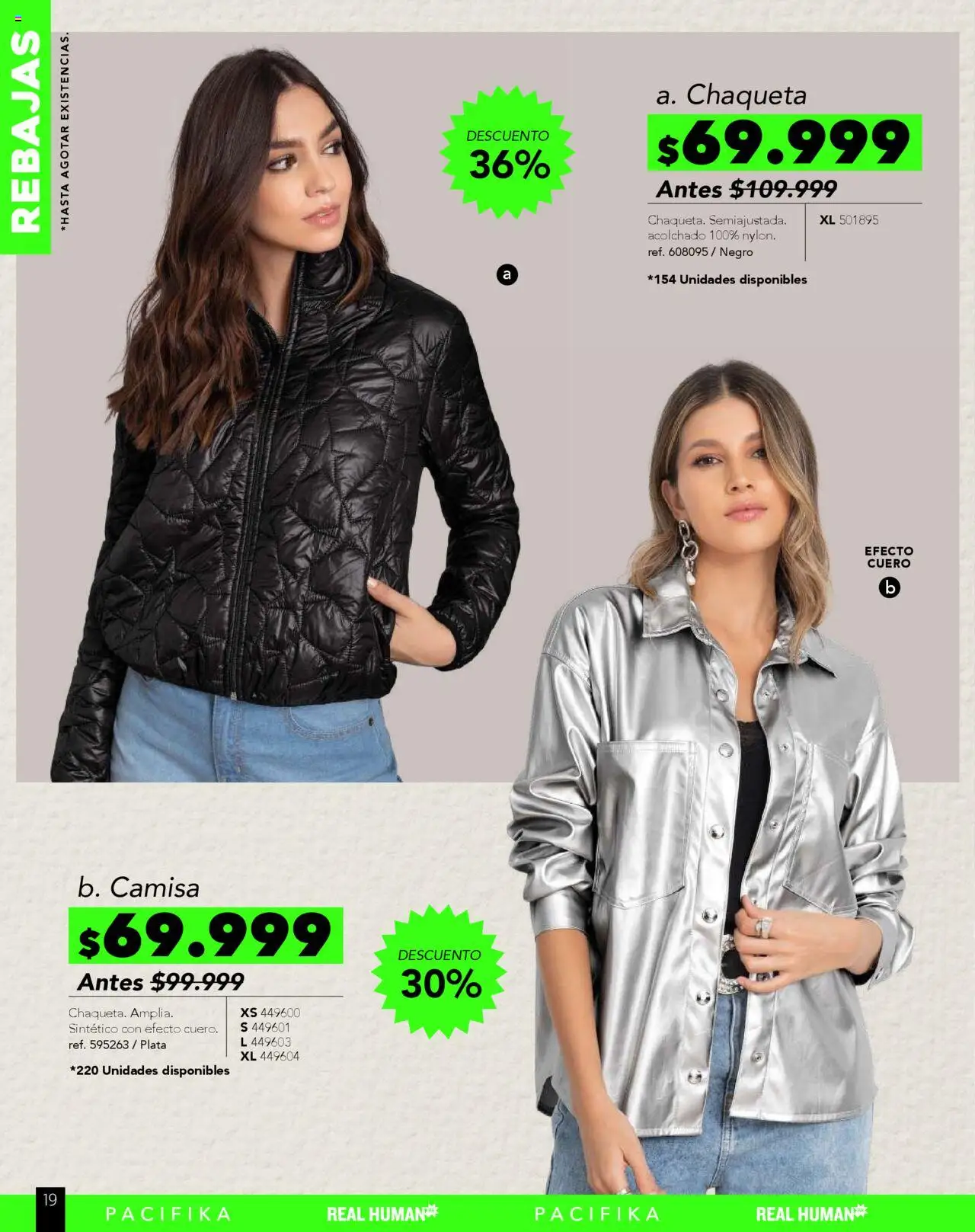 Pacifika revista - valida desde el 01.09.2025 | Página: 216 | Productos: Camisa, Chaqueta