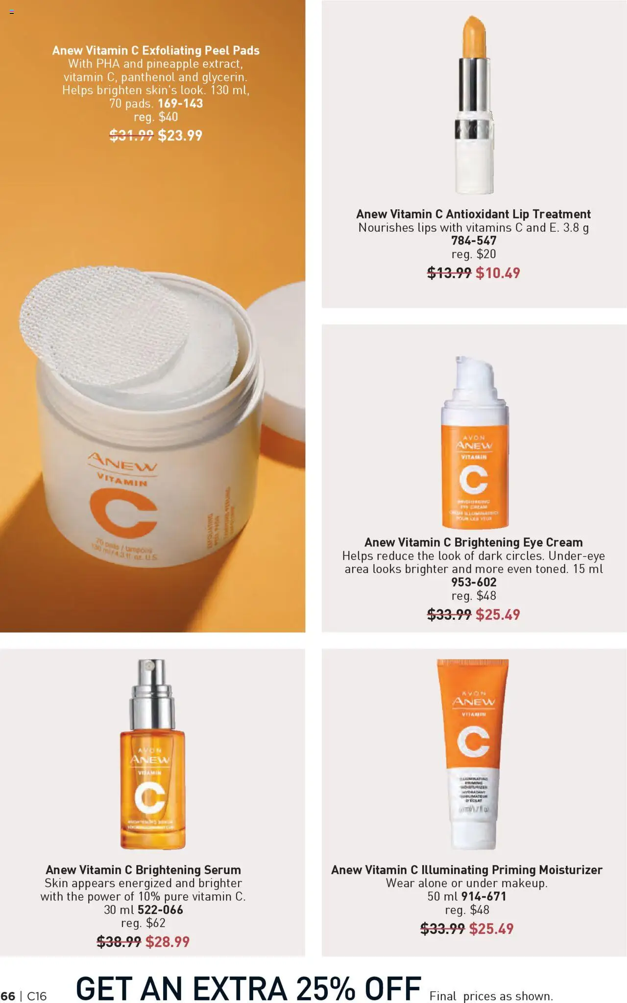 Avon flyer valid from 31.07.2025 | Page: 66 | Products: Pineapple, Cream