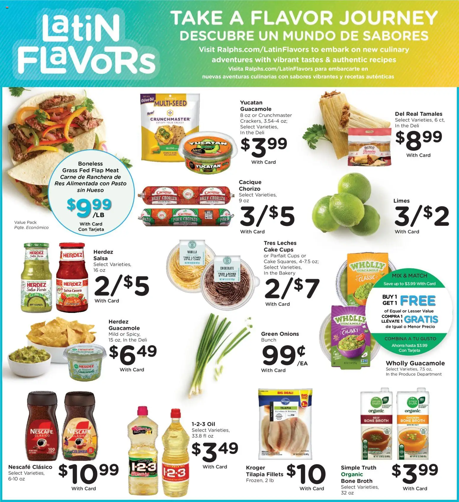 Ralphs Weekly Ad - valid from 29.04.2026 | Page: 4 | Products: Bakery, Oil, Pork, Beef