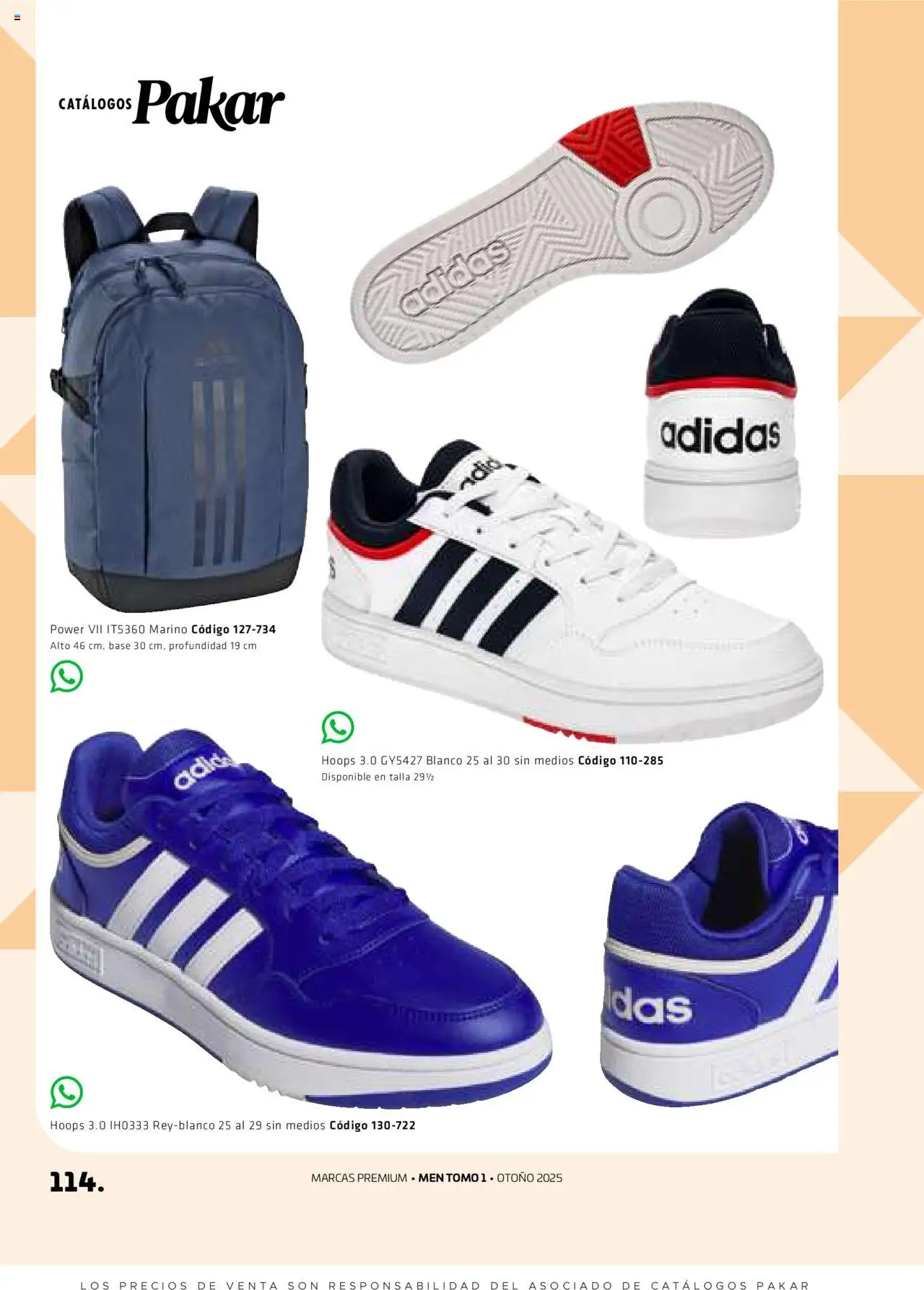 Nuevas ofertas de SC Pakar válidas en toda la República Mexicana desde el 29.08.2025. ¡Encuentra las mejores ofertas en SC Pakar - Catálogo Otoño Men Tomo 1! | Página: 114