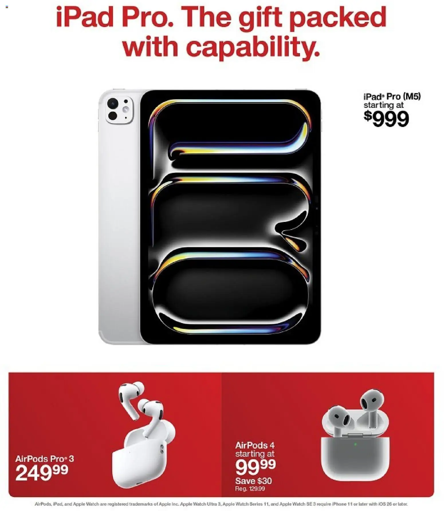 Target Weekly Ad - valid from 14.12.2025 | Page: 10 | Products: Watch, Ipad