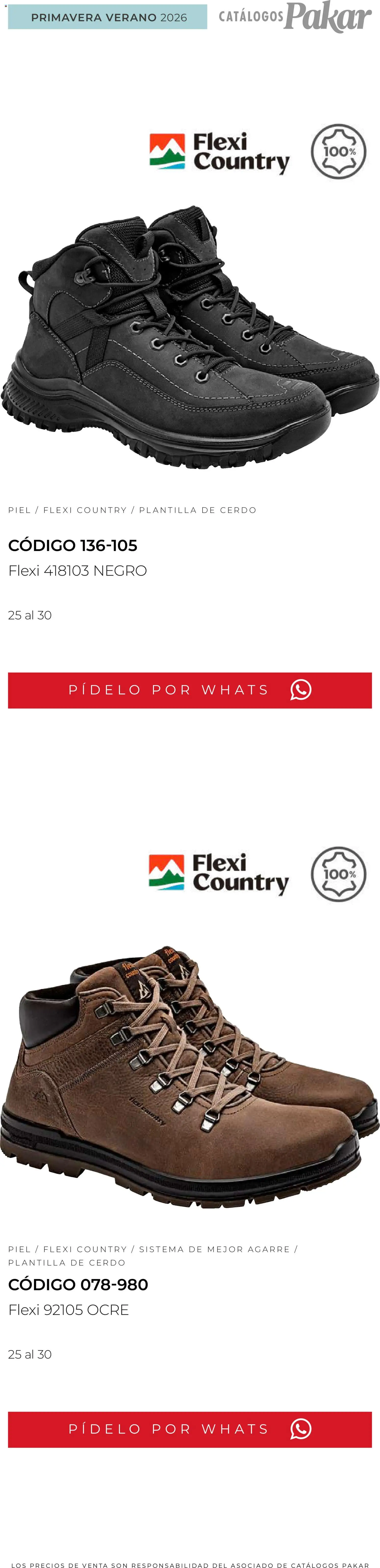 Nuevas ofertas de SC Pakar válidas en toda la República Mexicana desde el 04.03.2026. ¡Encuentra las mejores ofertas en SC Pakar catálogo Flexi PV26! | Página: 193 | Productos: Cerdo