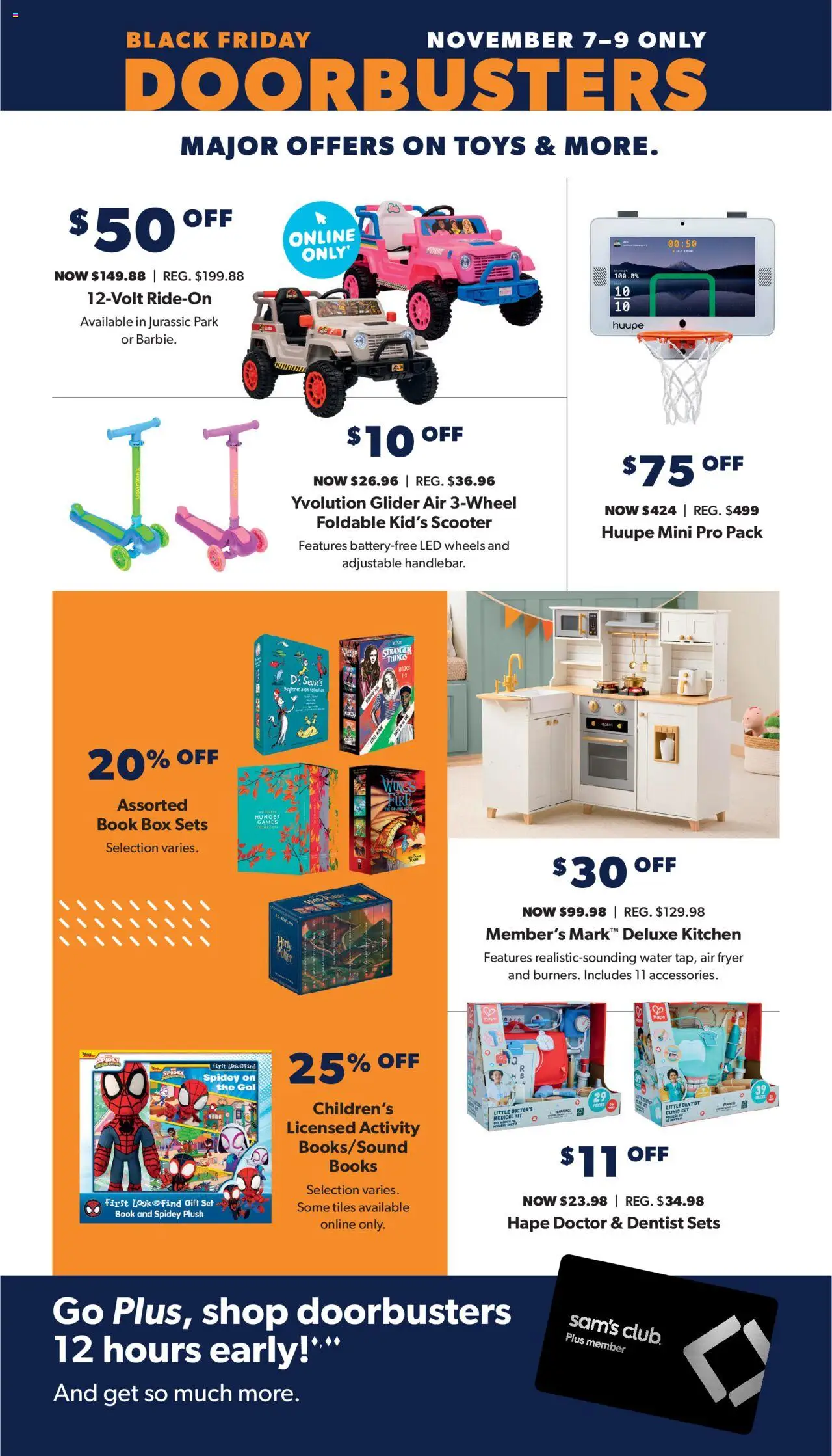 Sam's Club Black Friday - valid from 20.10.2025 | Page: 8 | Products: Fryer, Box, Water