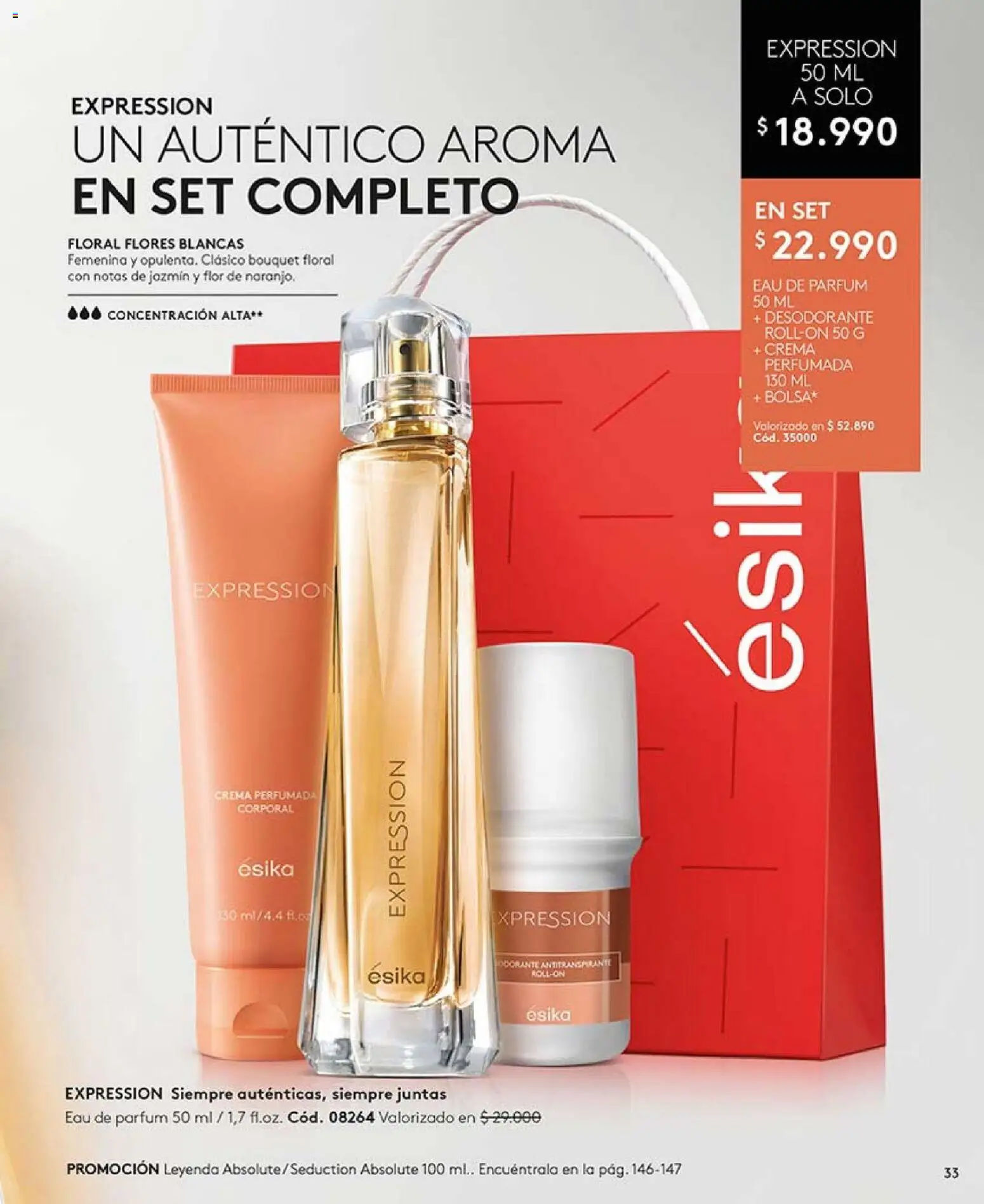 Catálogo Ésika Campaña 1 │ válido desde el 01.01.2026 | Página: 33 | Productos: Desodorante, Crema