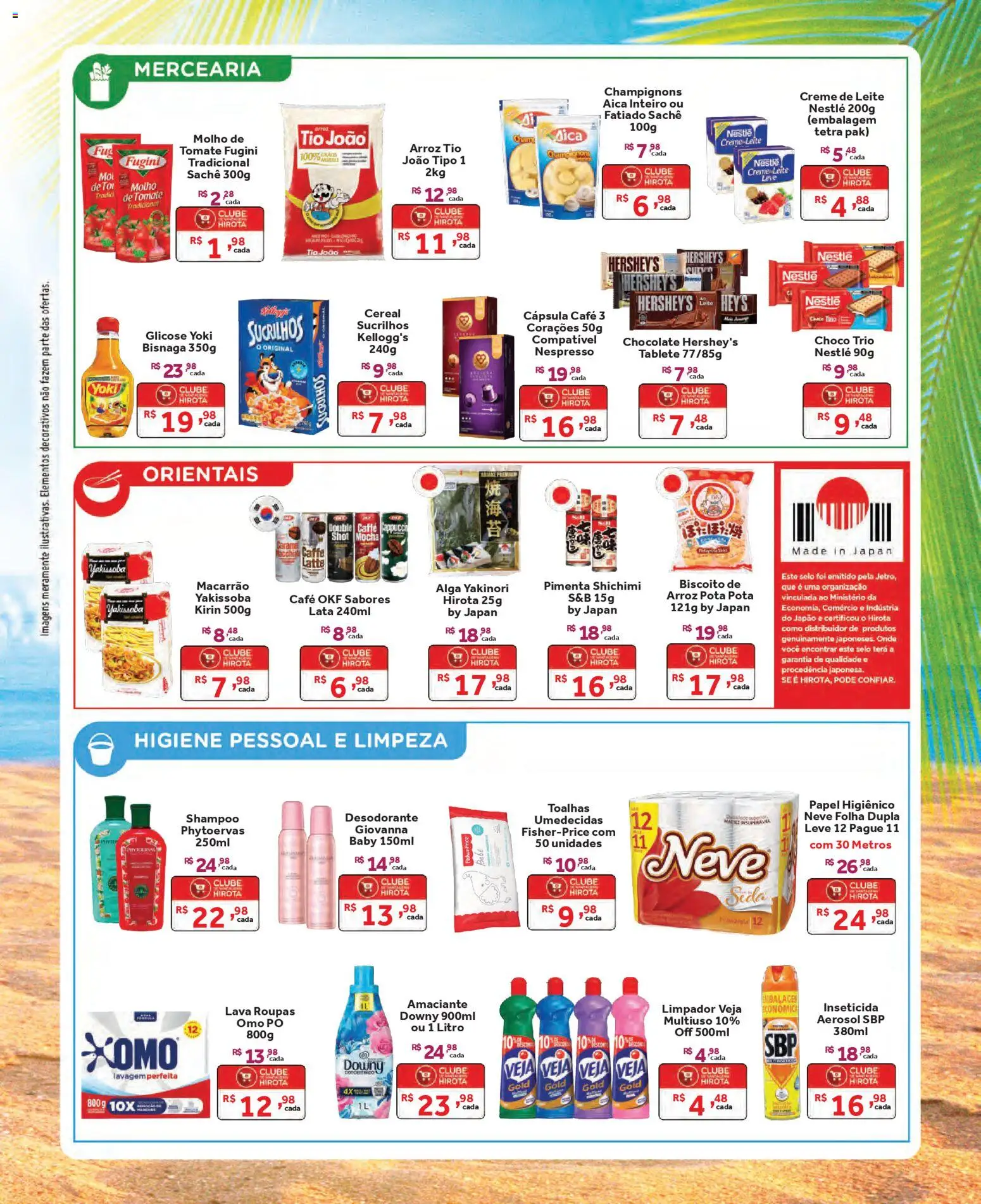 Hirota Food Folheto - válido de 07.01.2026 | Página: 4 | Produtos: Pó, Chocolate, Arroz, Amaciante