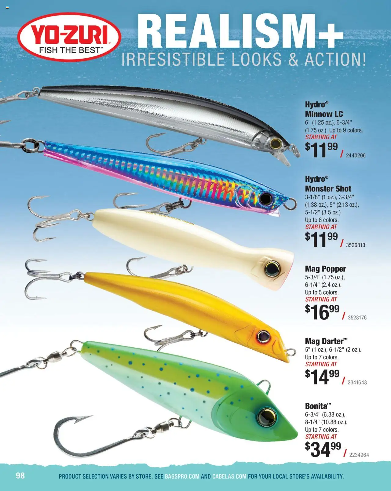 Cabela's Saltwater Specialist 25 - valid from 01.01.2025 | Page: 98 | Products: Fish