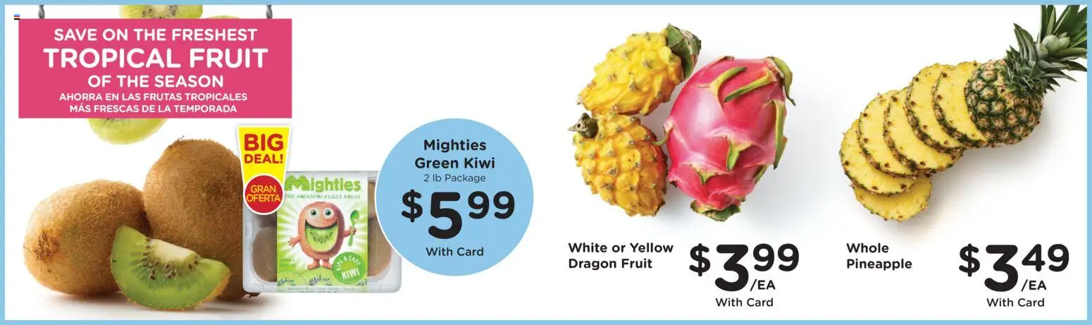 Fry's Food Weekly Ad - valid from 15.04.2026 | Page: 9 | Products: Pineapple, Kiwi