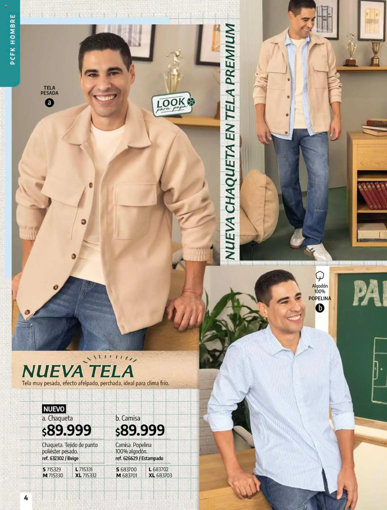 Pacifika revista - valida desde el 15.05.2026 | Página: 4 | Productos: Algodón, Camisa, Papa, Chaqueta