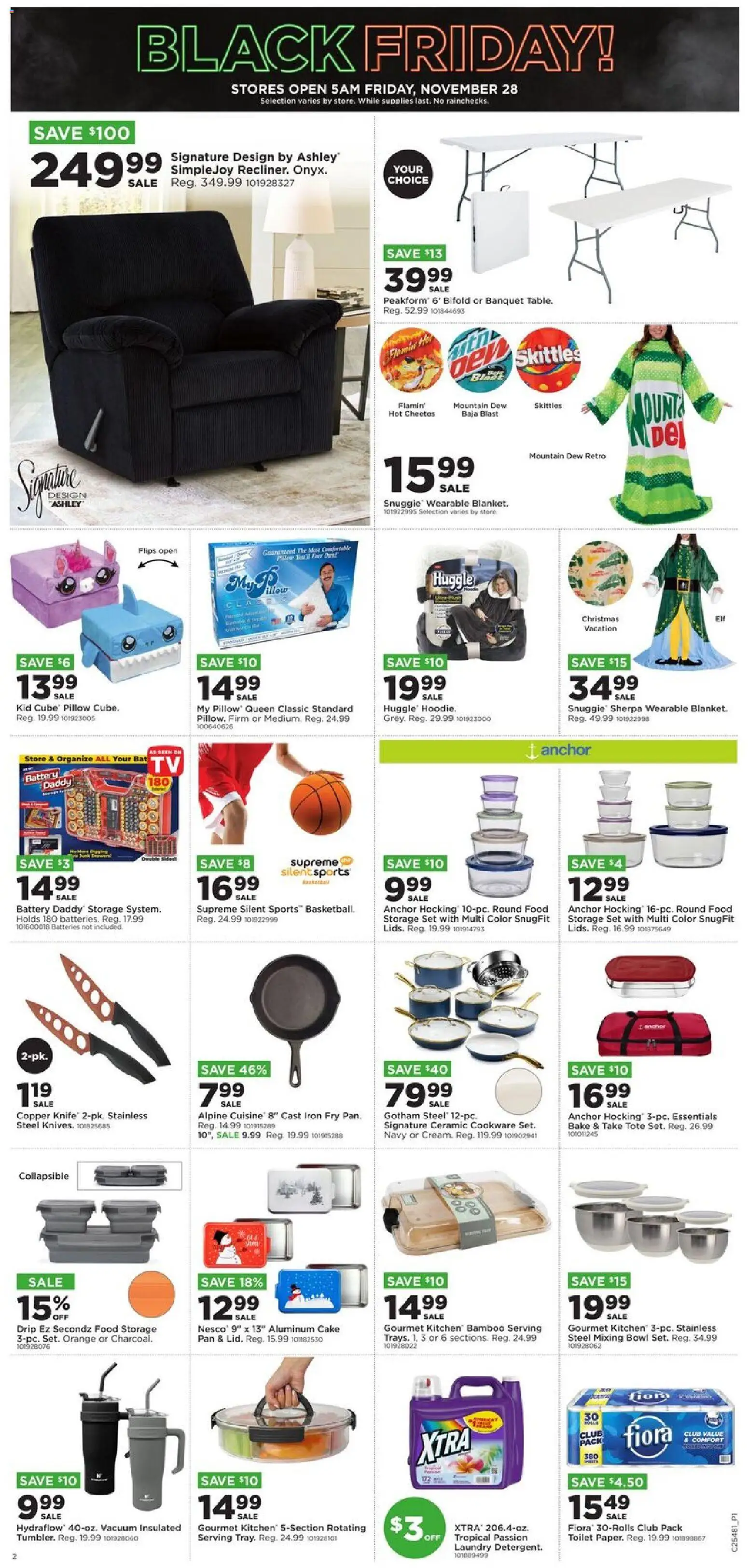 Mills Fleet Farm Black Friday - valid from 26.11.2025 | Page: 4 | Products: Pillow, Vacuum, Pan, Anchor