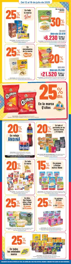 Alkosto revista - valida desde el 12.07.2025 | Página: 3 | Productos: Champaña, Harina, Oliva, Tintura