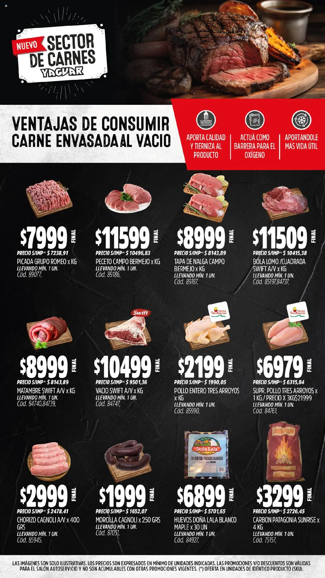 Yaguar - Parque Chacabuco │ válido desde el 13.10.2025 | Página: 5 | Productos: Pollo, Huevos, Chorizo, Morcilla