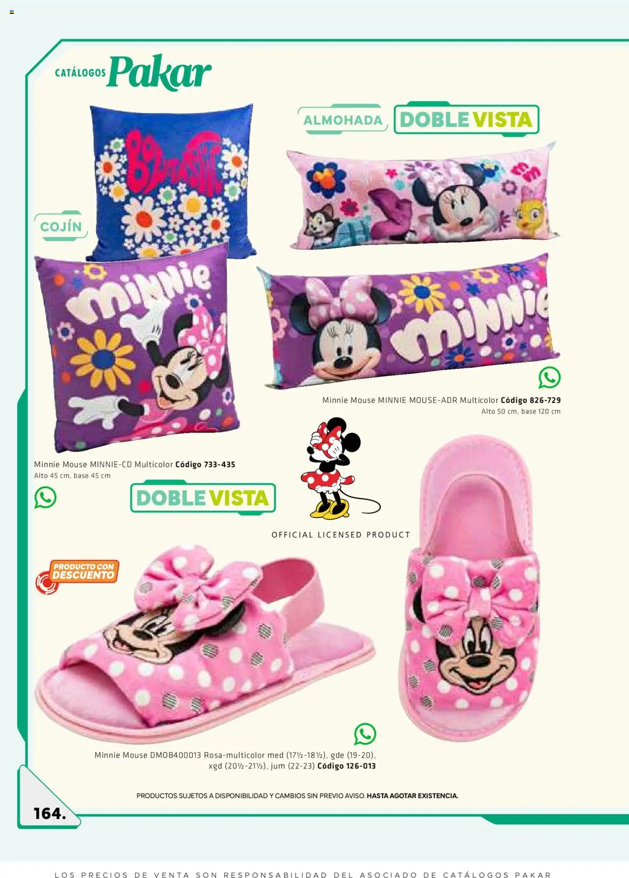 Nuevas ofertas de SC Pakar válidas en toda la República Mexicana desde el 28.02.2025. ¡Encuentra las mejores ofertas en SC Pakar catálogo Premium - Kids! | Página: 164 | Productos: Mouse, Almohada