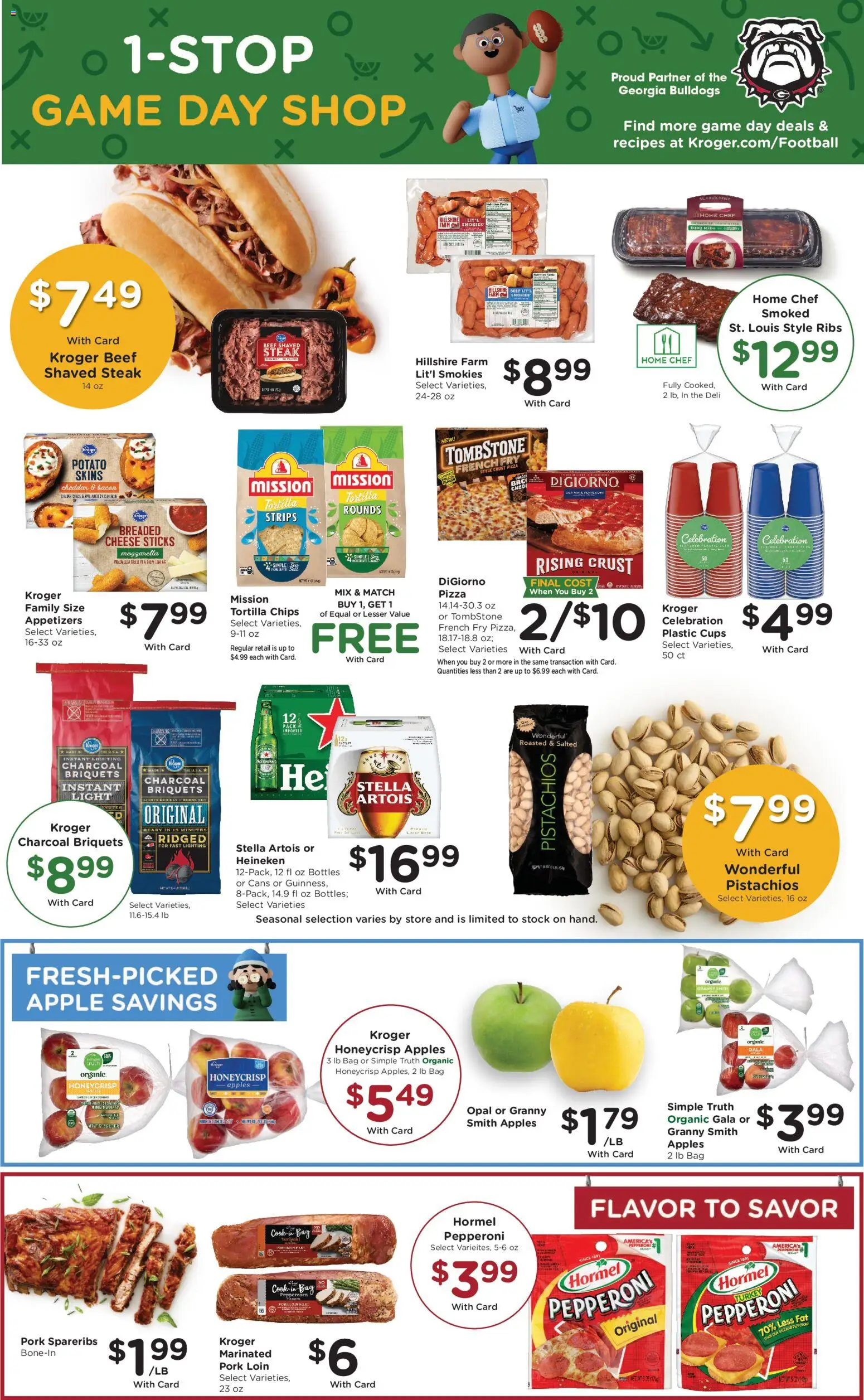 Kroger Weekly Ad - valid from 10.12.2025 | Page: 12 | Products: Pizza, Pork, Chips, Bag