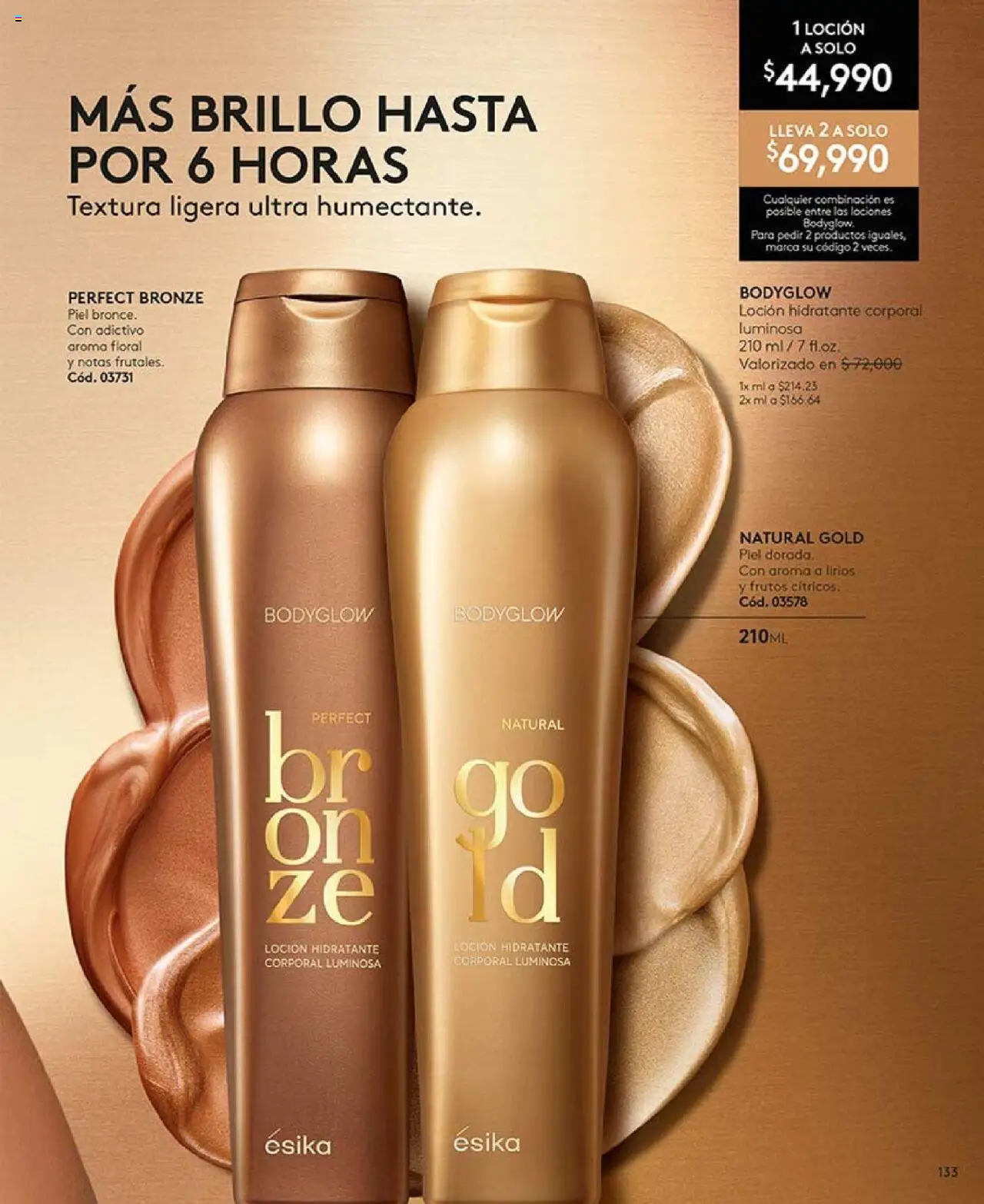 Ésika revista - valida desde el 05.09.2025 | Página: 133 | Productos: Brillo, Loción, Combinación