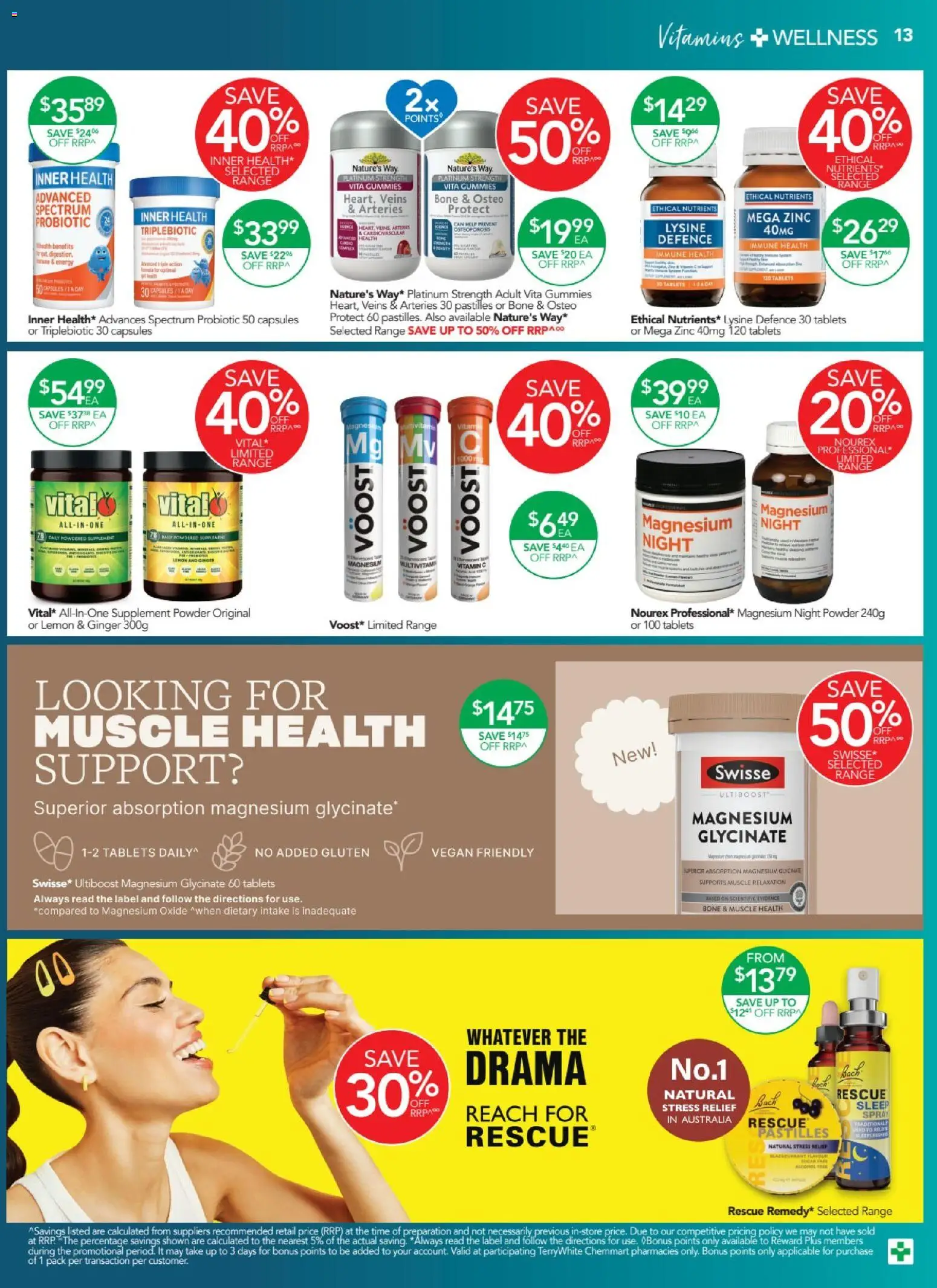 Terry White catalogue - valid from 12.02.2026 | Page: 13 | Products: Powder, Nutrients, Tablets, Vitamin