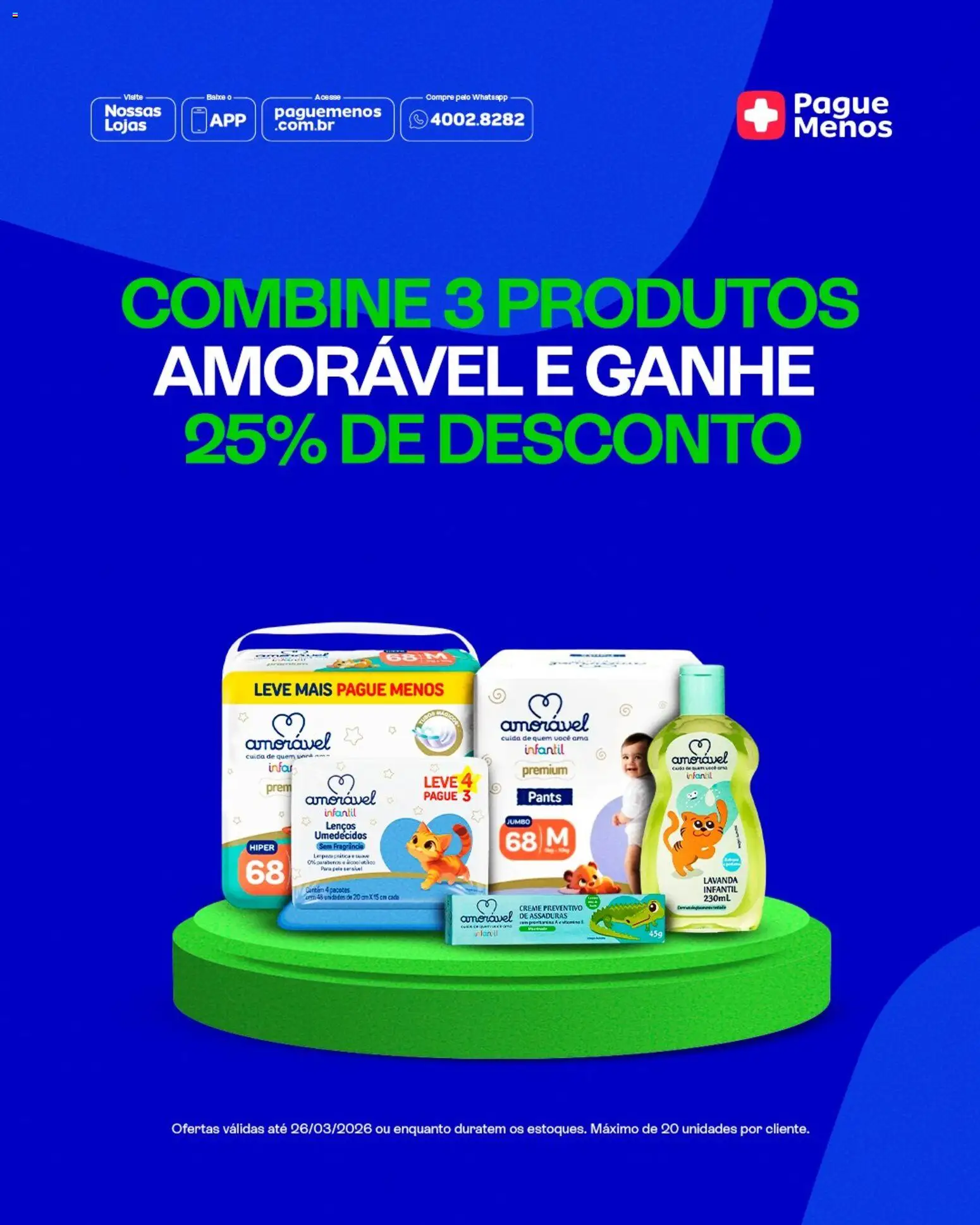 Pague Menos Folheto - válido de 23.03.2026 | Página: 7 | Produtos: Fragrância, Creme