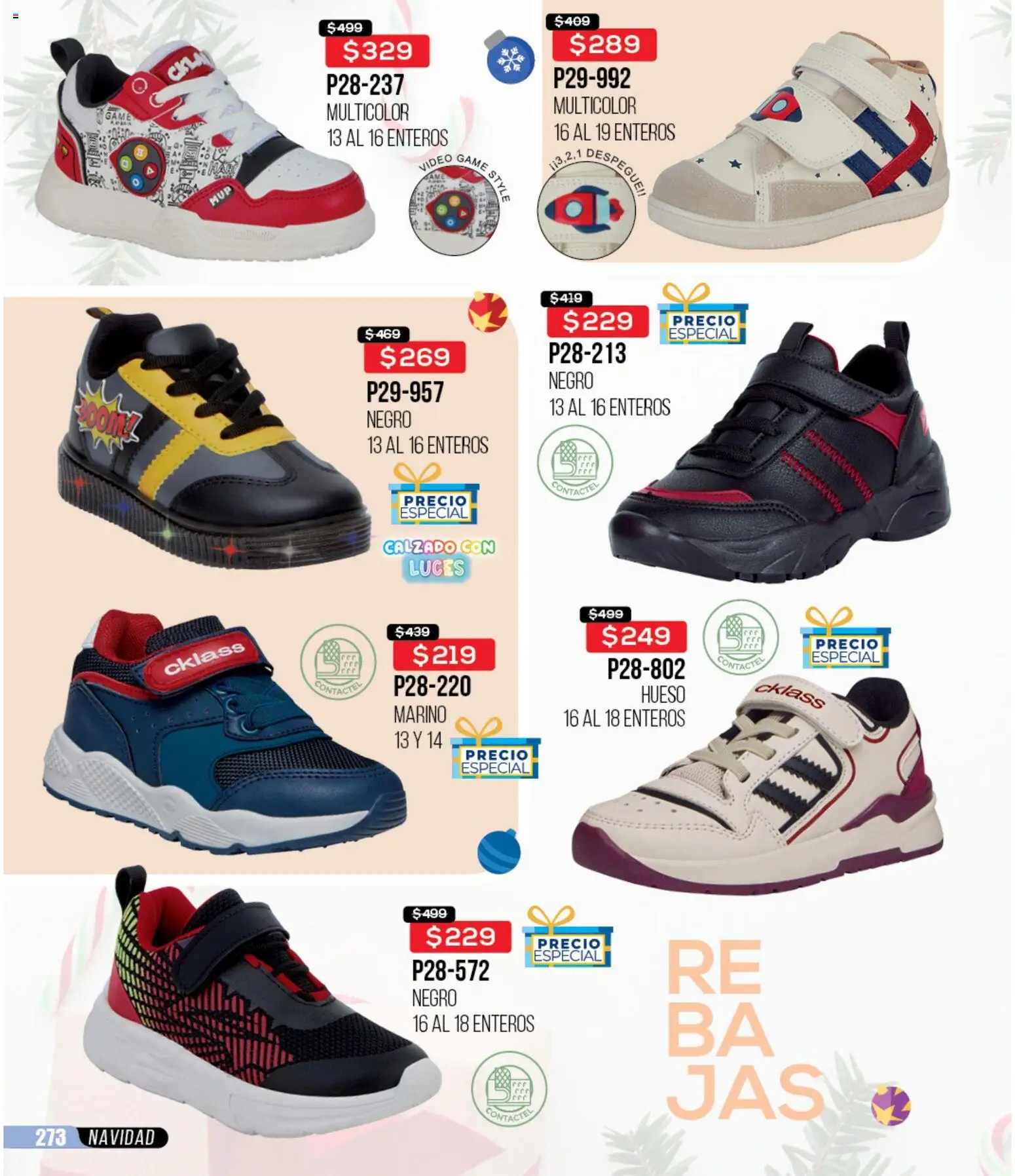 Nuevas ofertas de Cklass válidas en toda la República Mexicana desde el 30.11.2025. ¡Encuentra las mejores ofertas en Cklass catálogo Rebajas Navideñas Ropa! | Página: 531 | Productos: Video