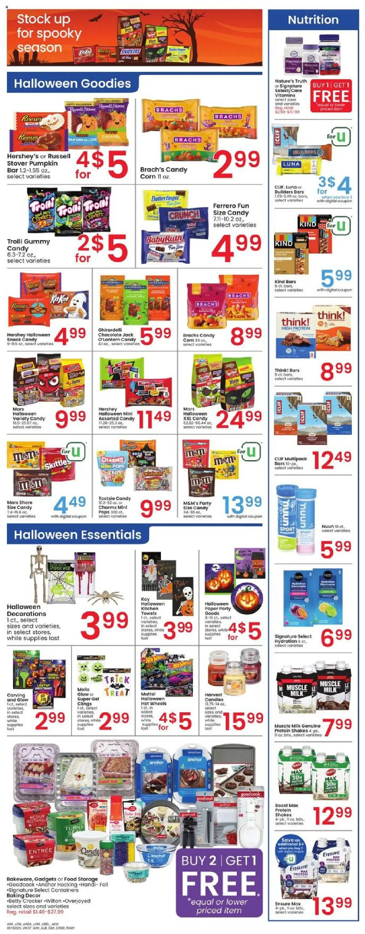 Albertsons Weekly Ad - valid from 10.09.2025 | Page: 6 | Products: Corn, Anchor, Milk, Chocolate