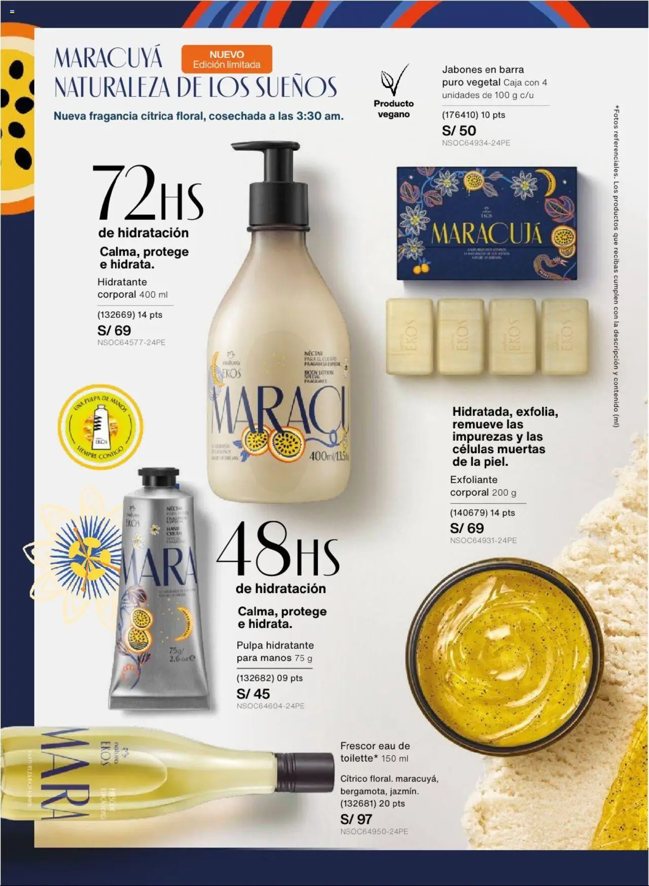 Catálogo Natura válido desde 03.09.2025 | Página: 110 | Productos: Exfoliante, Caja, Fragancia