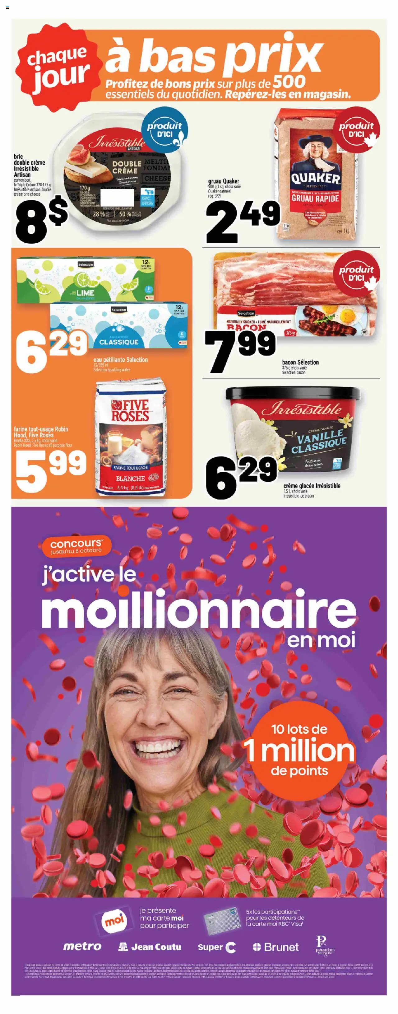Metro flyer valid from 18.09.2025 | Page: 4 | Products: Cream, Ice cream, Cheese