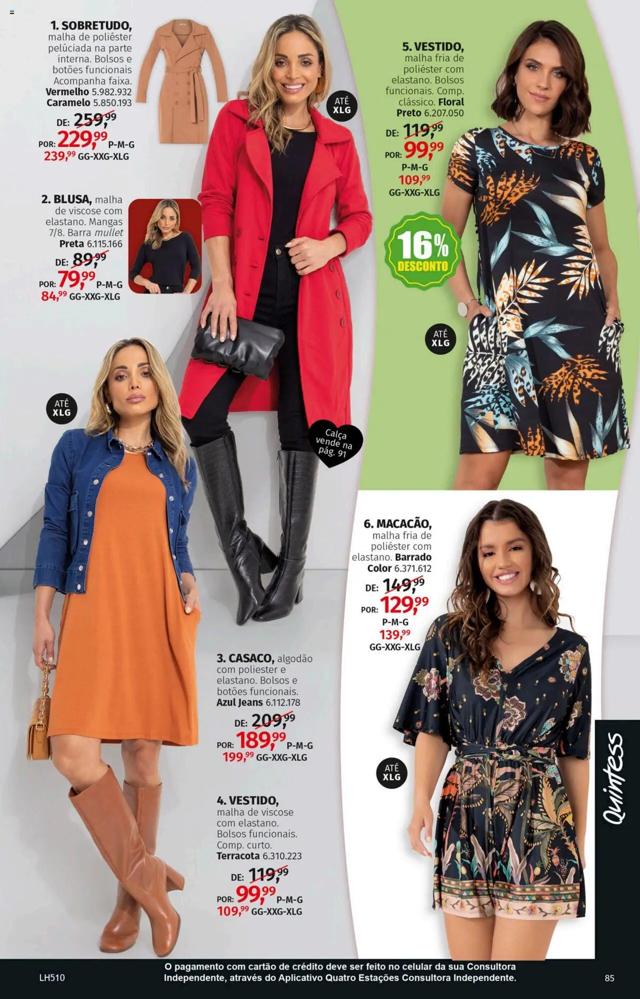 Quatro Estações Folheto - válido de 01.03.2025 | Página: 87 | Produtos: Celular, Mangas, Algodão, Jeans